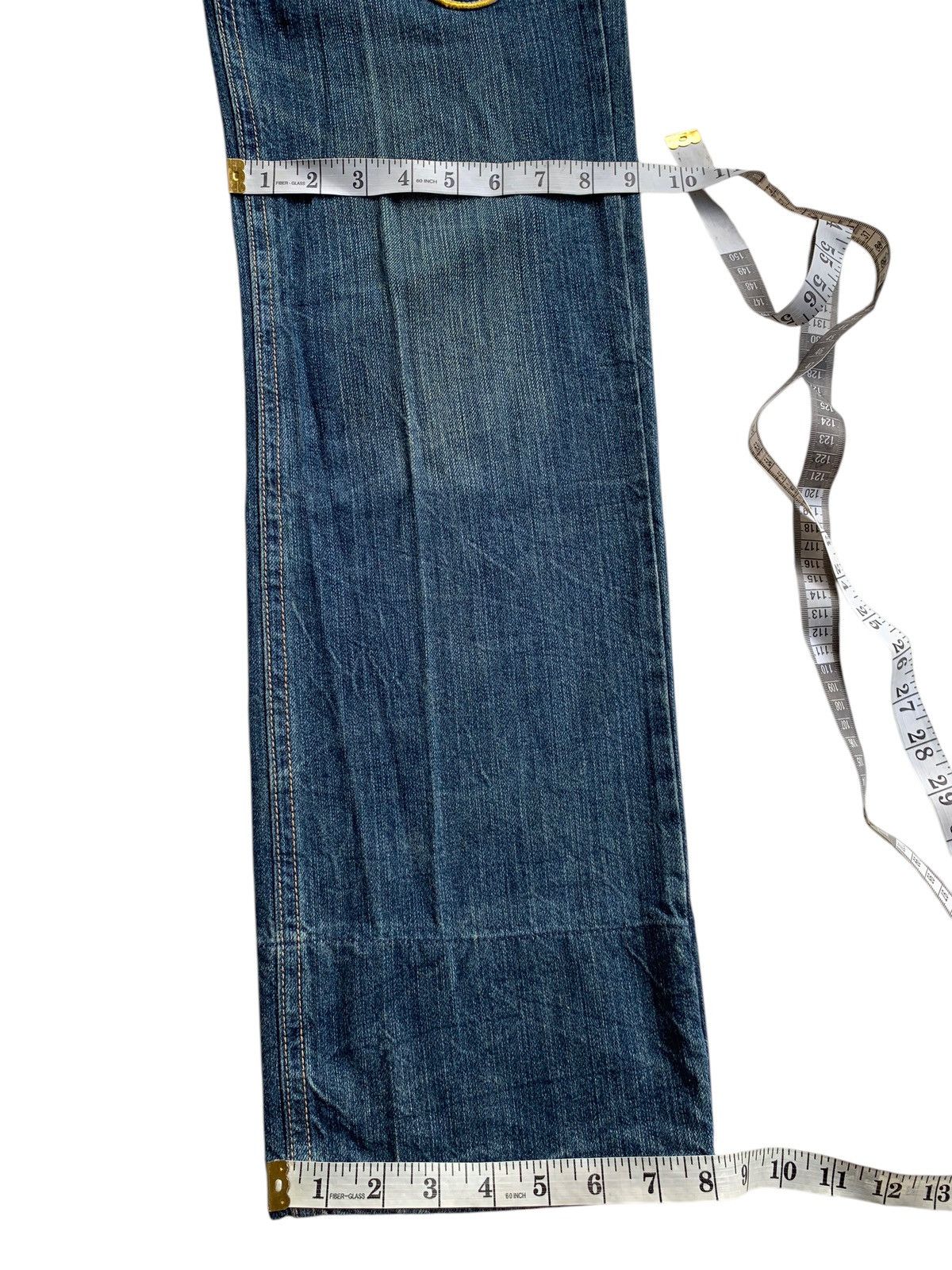Tornado Mart DOUBLE WAIST💥 JAPANESE PUNK STYLE DENIM Size US 32 / EU 48 - 20 Thumbnail