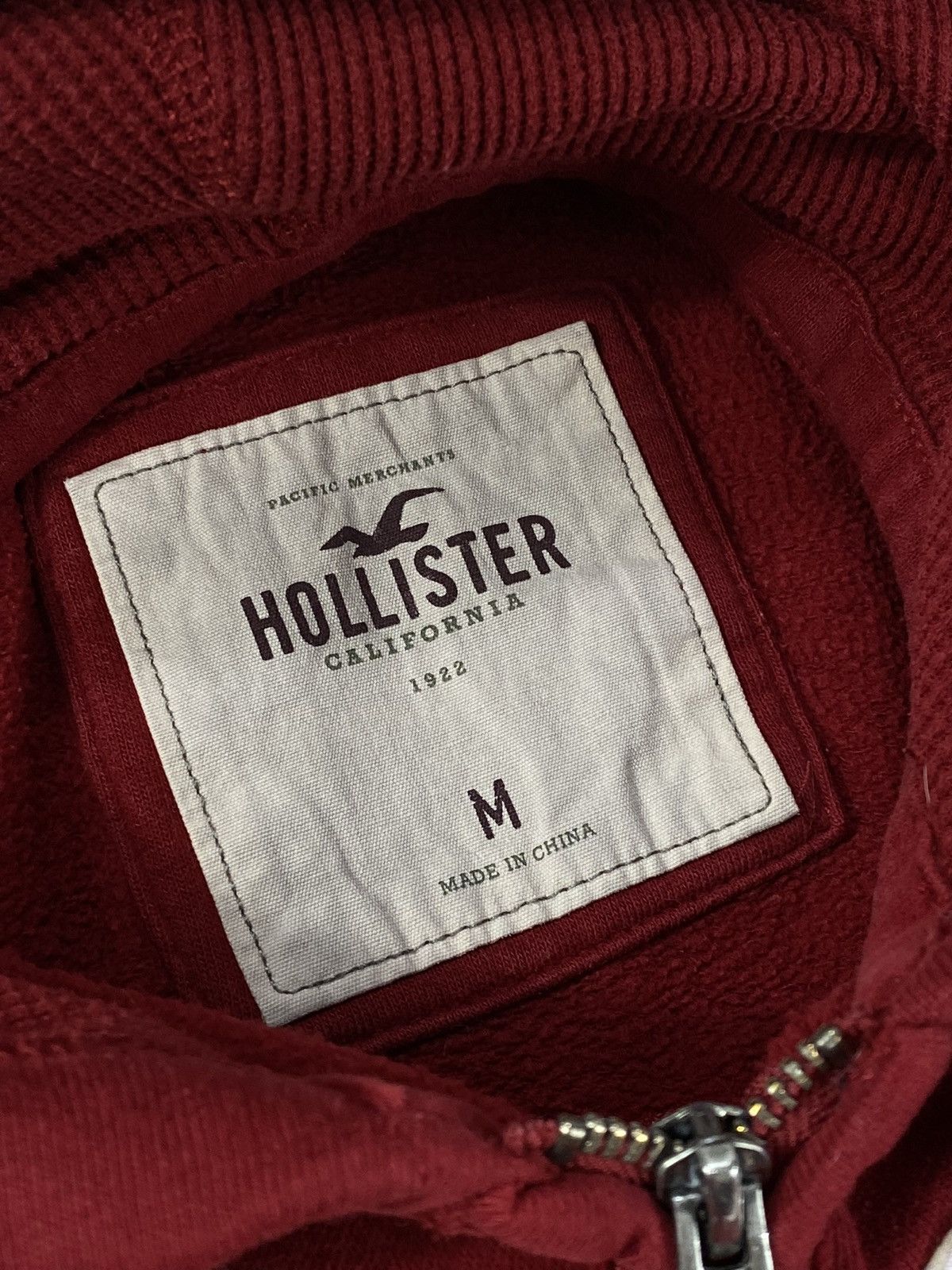 Hollister LASTDROP🔥Y2K Hollister California Iconic American Zip Hoodie Size M / US 6-8 / IT 42-44 - 8 Thumbnail