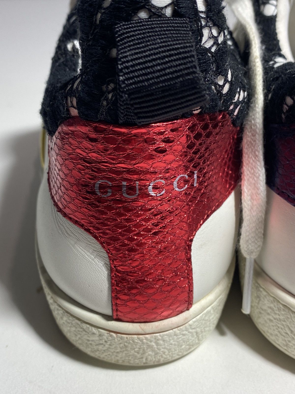 Gucci Gucci Women’s Ace Leather Trainers Size US 7 / IT 37 - 19 Thumbnail