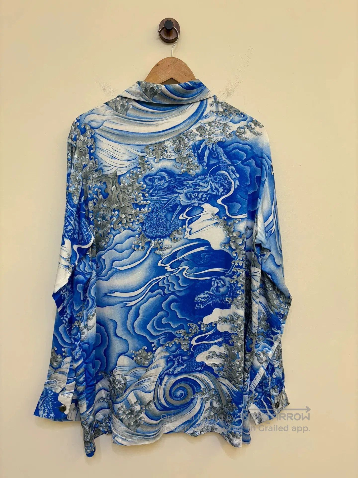 Alo nipoaloha Cloud Pattern Aloha Shirt. Size US XL / EU 56 / 4 - 8 Thumbnail