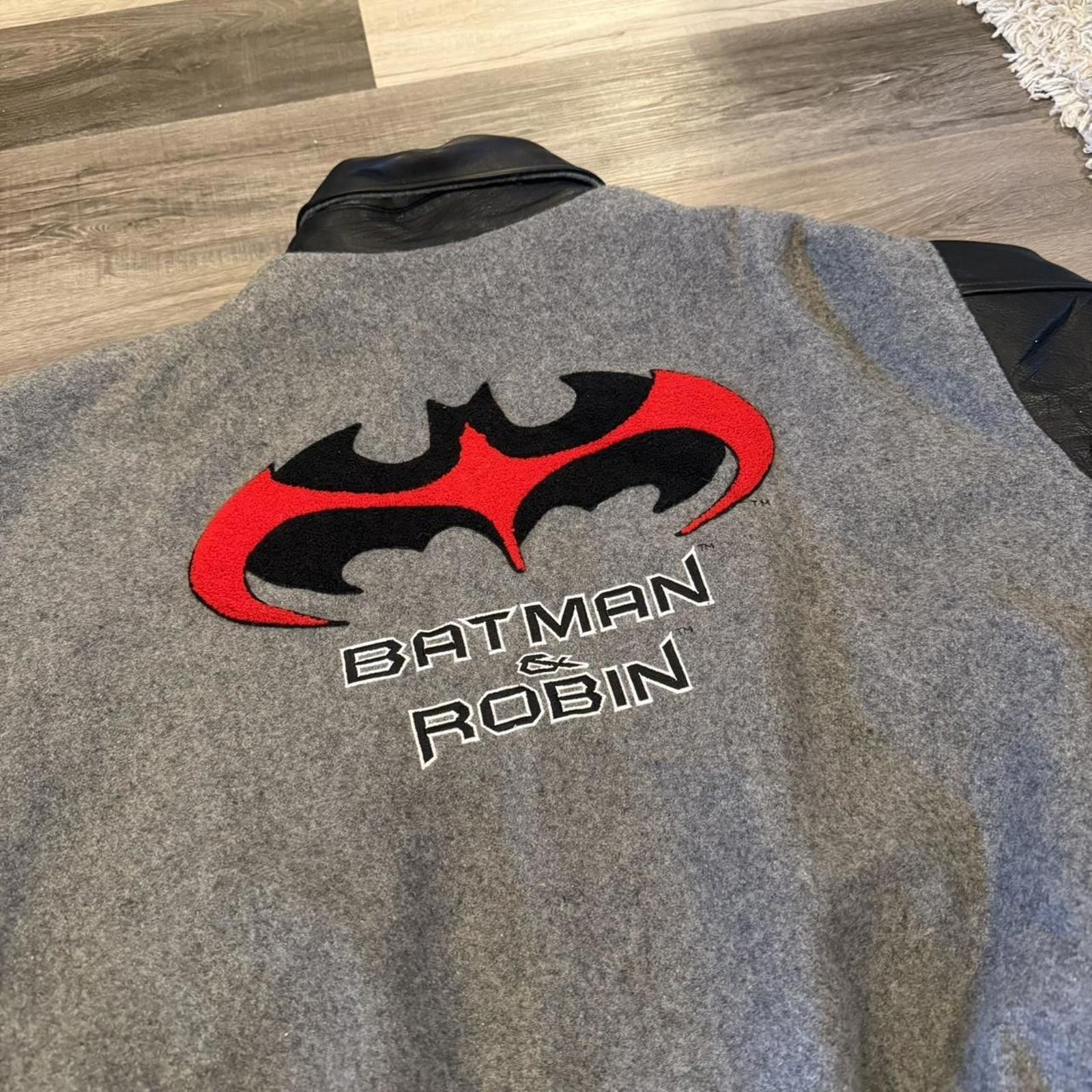 Other Vintage Batman and robin uncle Ben’s varsity jacket 90s L/XL Size US L / EU 52-54 / 3 - 1 Thumbnail