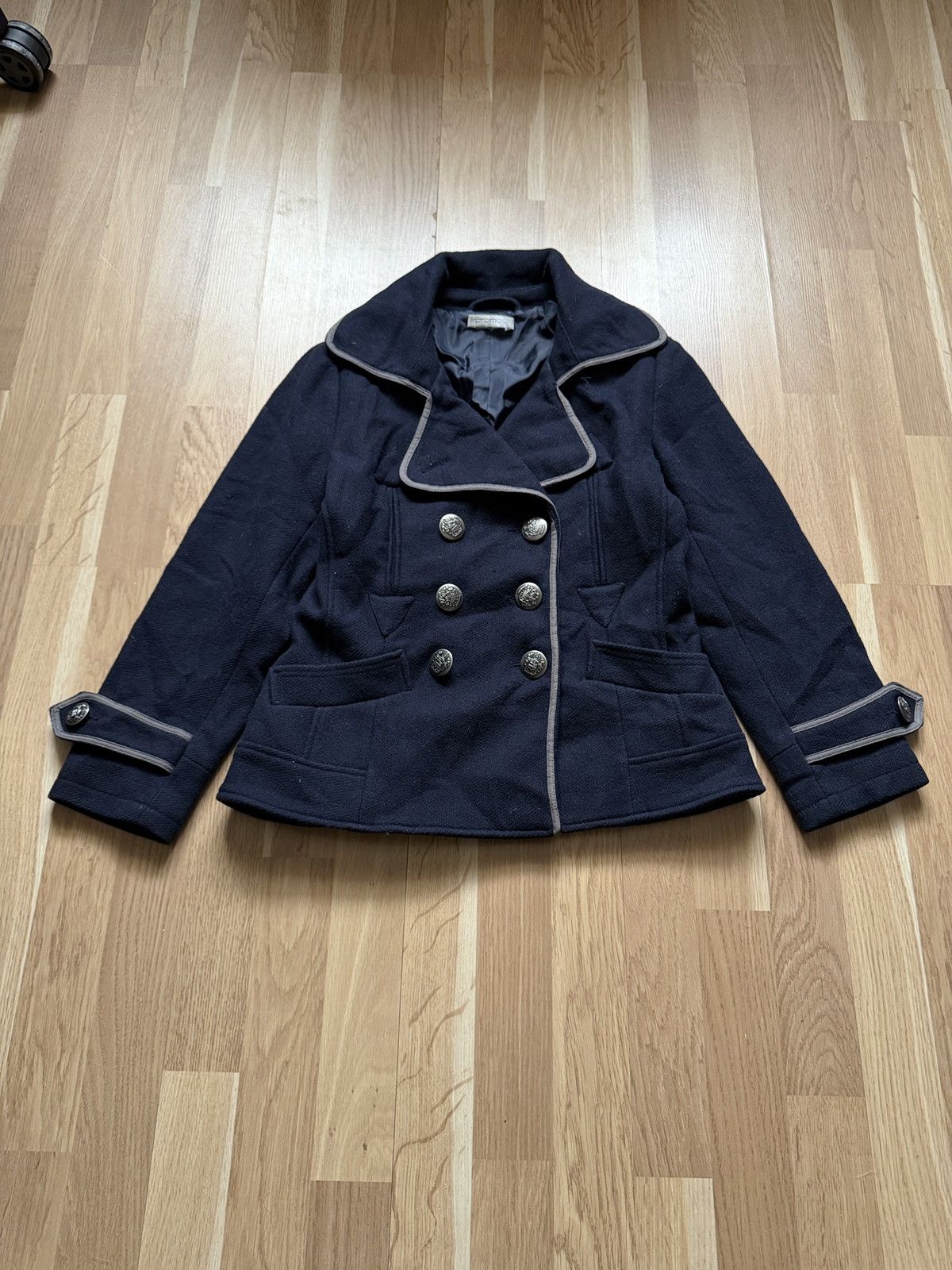 If Six Was Nine Vintage napoleon coat jacket archive france women 2000s Size M / US 6-8 / IT 42-44 - 3 Thumbnail