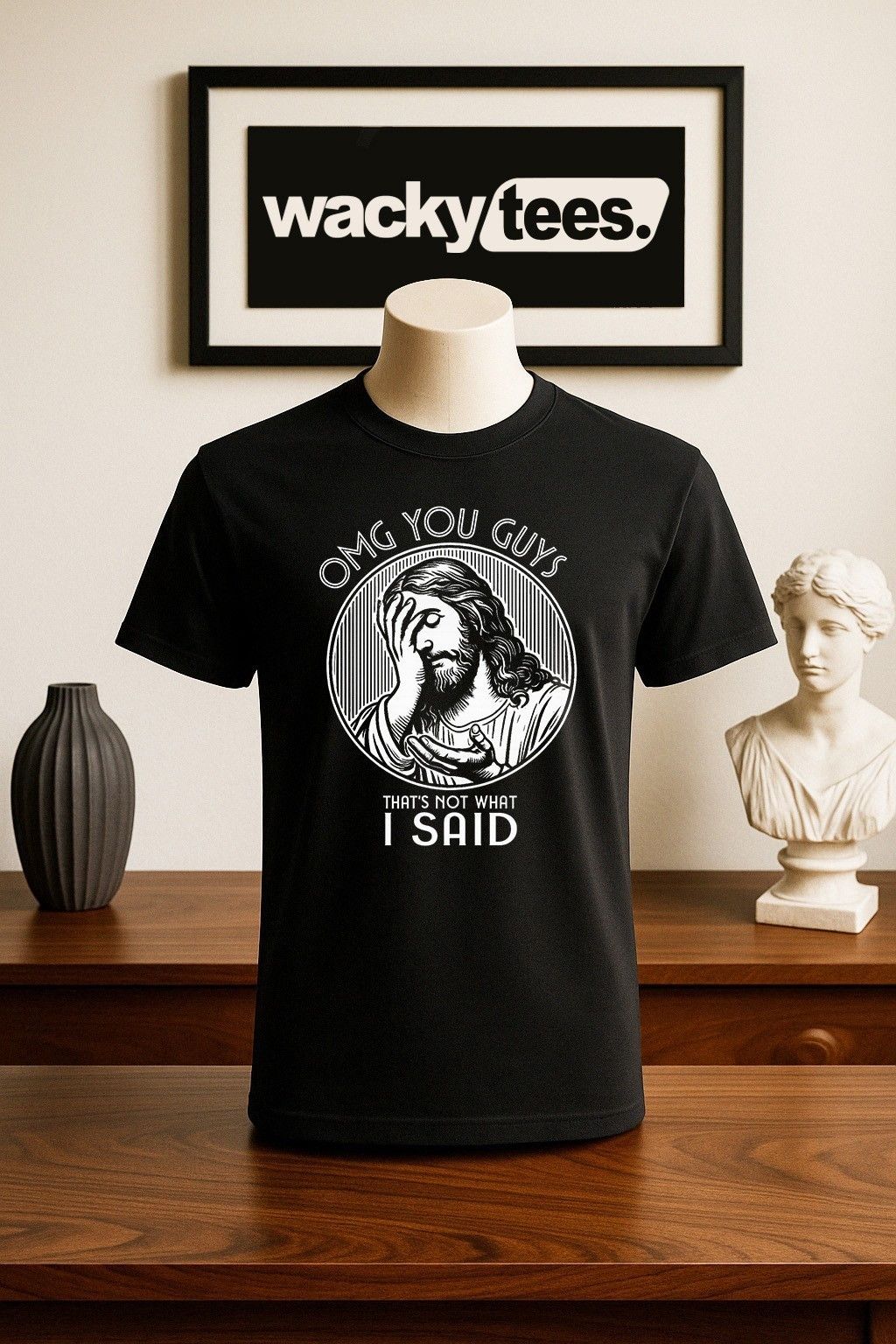 Other GOD OMG You Guys Thats Not What I Said Sinner Graphic Shirt Size US L / EU 52-54 / 3 - 1 Preview