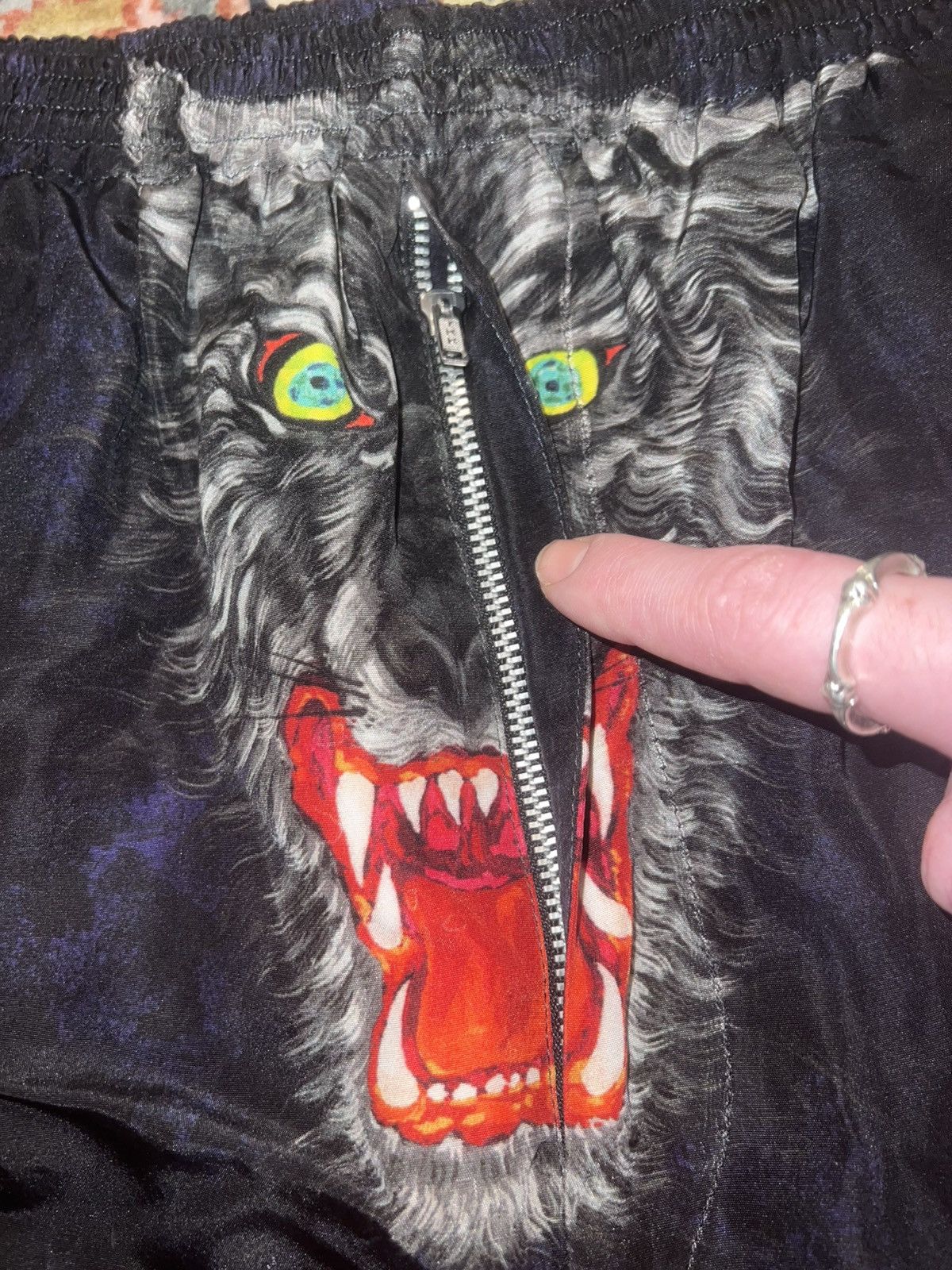 Yohji Yamamoto Yohji Yamamoto Pour Homme AW09 Cerberus Silk Shorts Size US 32 / EU 48 - 4 Thumbnail