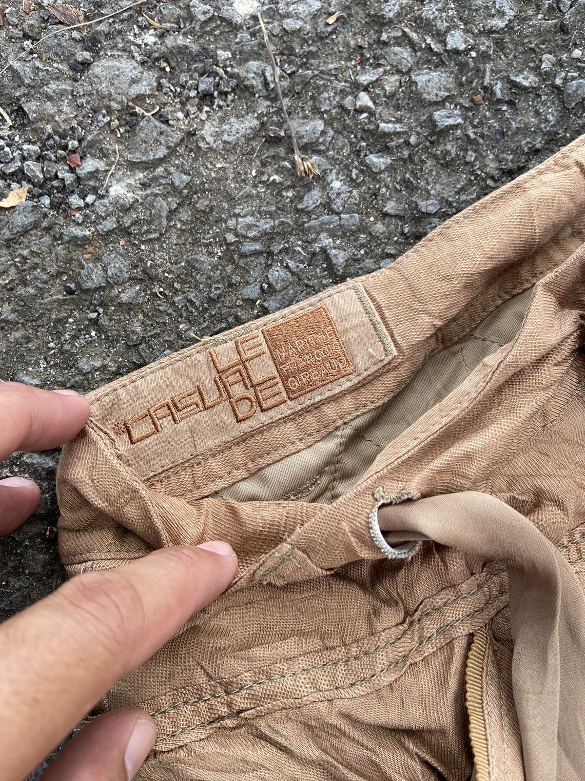 14th Addiction Marithe Francois Girbaud Cargo Pants Waistband For Women Size 24" / US 00 / IT 34 - 2 Thumbnail