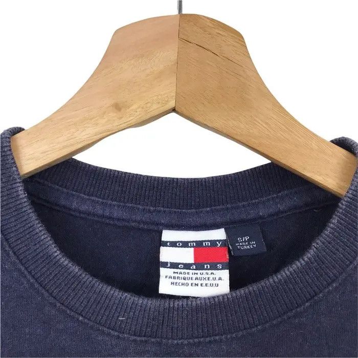 Tommy Hilfiger Vtg TOMMY HILFIGER Jeans Flag Tee Shirt Lo Lifes Hip Hop Rap Size US S / EU 44-46 / 1 - 3 Thumbnail