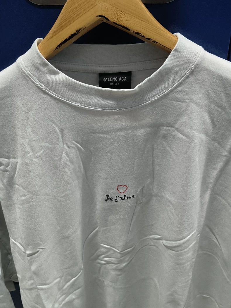Other Balenciaga White short-sleeve T-shirt Size US M / EU 48-50 / 2 - 2 Thumbnail