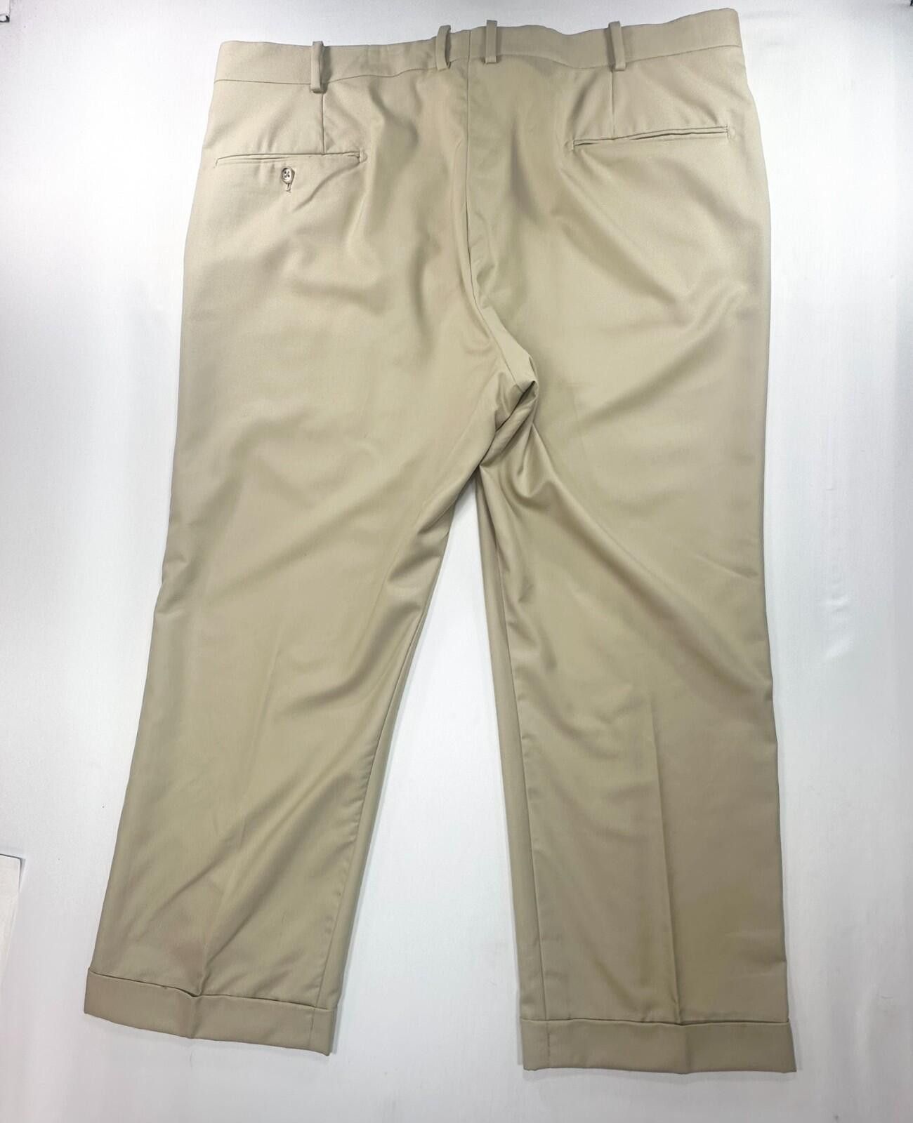 Tom James Tom James Royal Classic Flat Dress Pants Brown Men 40/28 Size US 40 / EU 56 - 2 Thumbnail