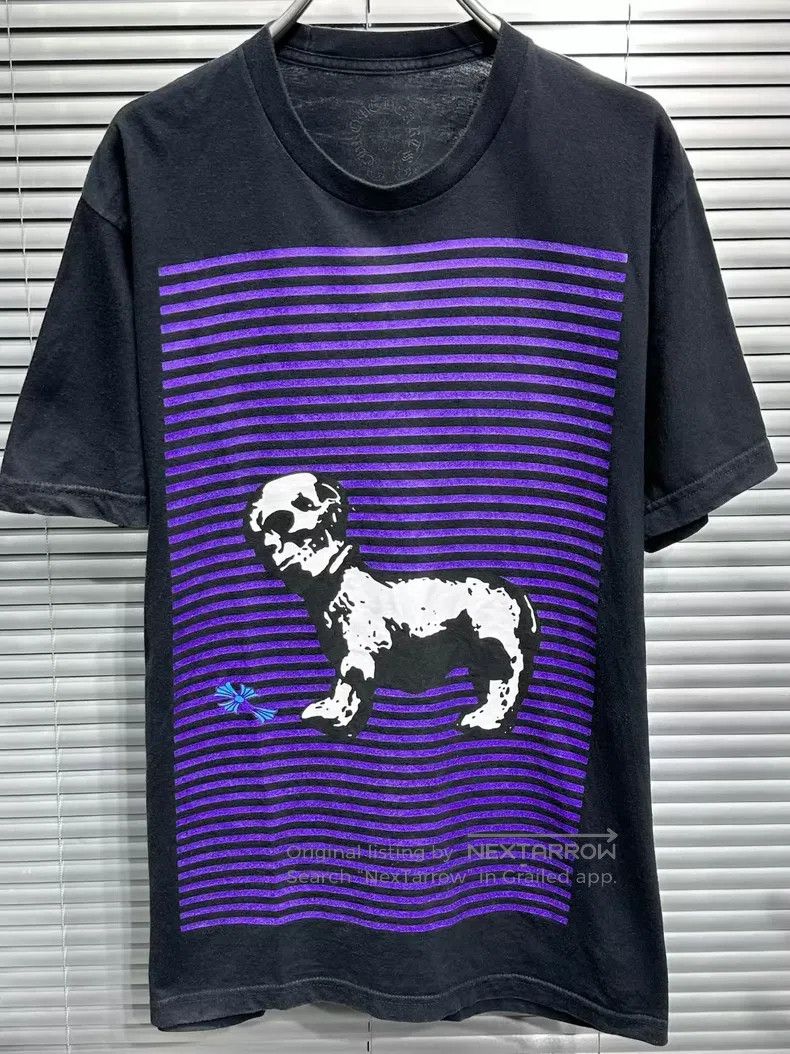 Chrome Hearts CHROME HEARTS Size L Blue-striped skeleton dog on the chest Size US L / EU 52-54 / 3 - 3 Thumbnail