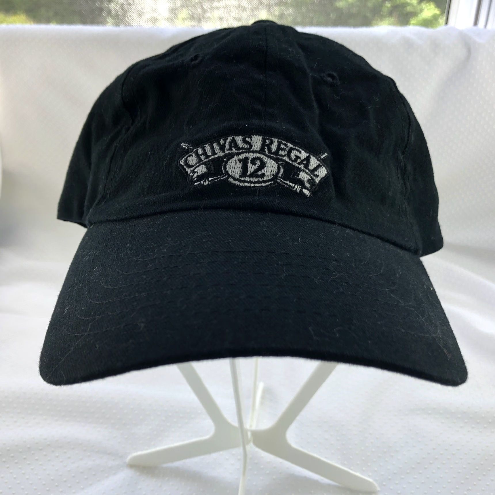 Vintage Chivas Regal Baseball Cap Strapback Black 100% Cotton Hat Cap Mens One Size Black Baseball Cap 100% Cotton Strapped Back Size ONE SIZE - 2 Thumbnail