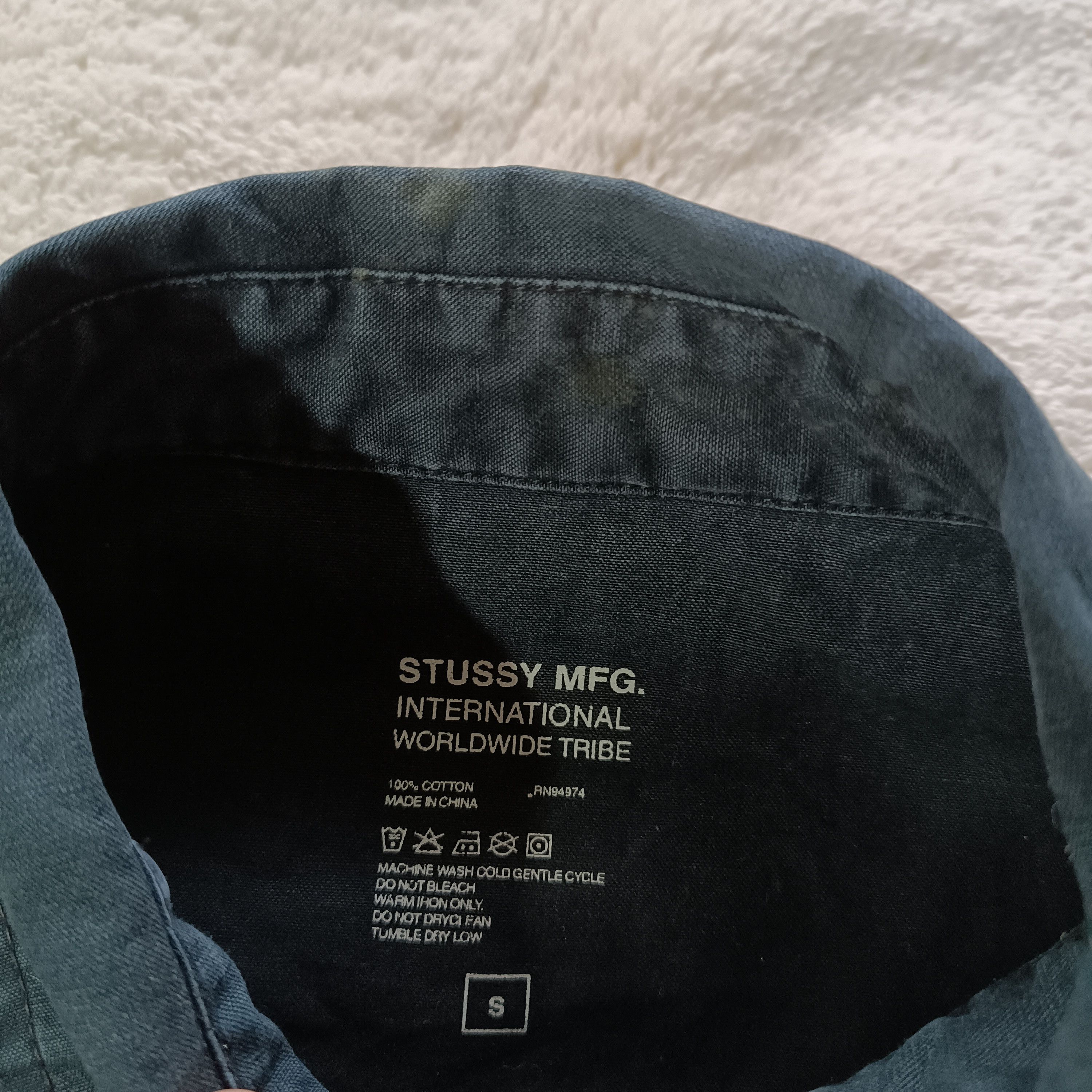 Stussy Stussy Shirt Button Ups Size US S / EU 44-46 / 1 - 5 Thumbnail