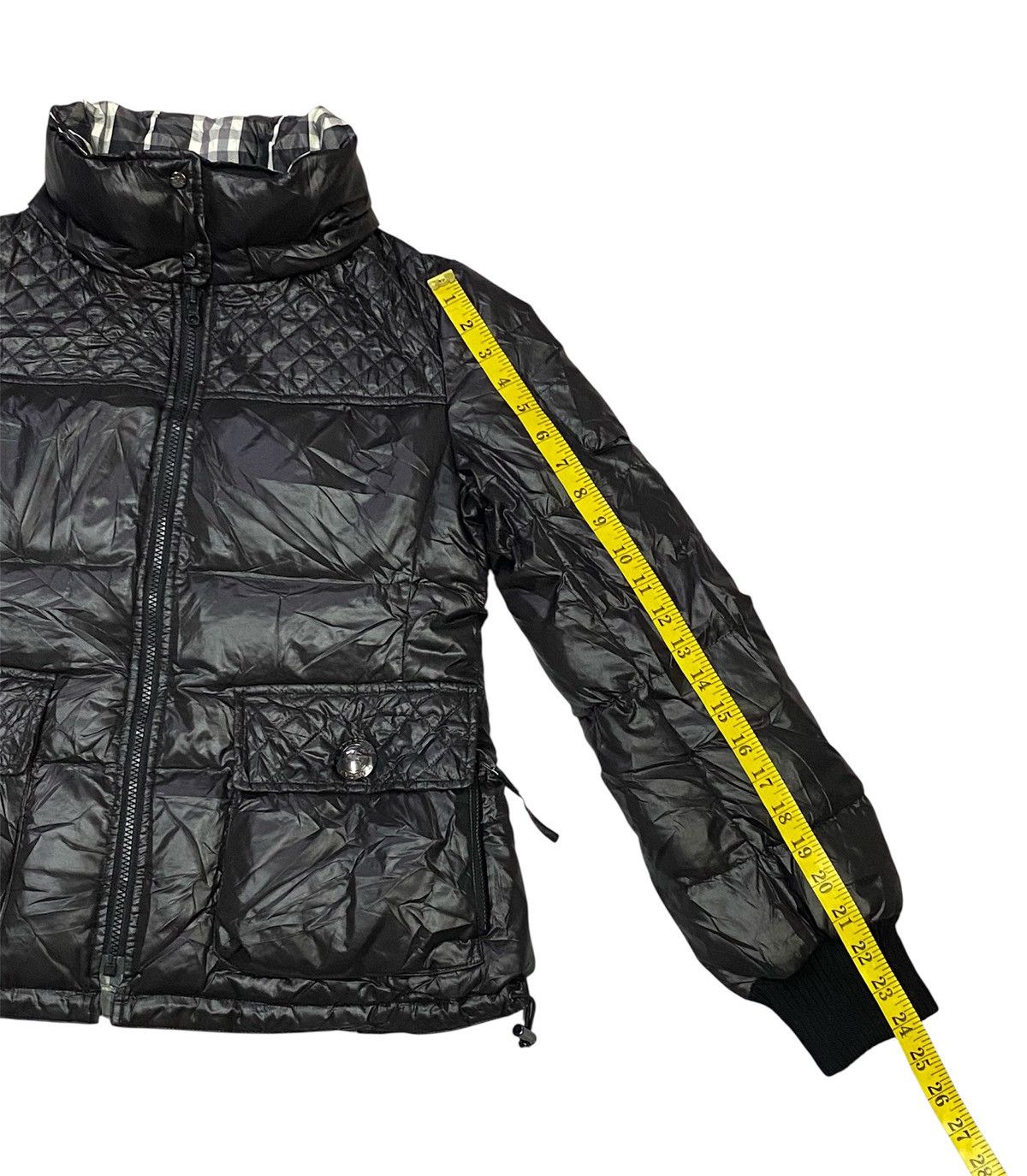 Burberry Burberry Blue Laber Reversible Down Jacket ( Size 40 ) Size S / US 4 / IT 40 - 22 Thumbnail