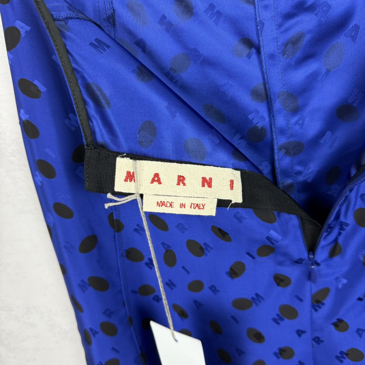 Marni NWT Marni Monogram Viscose Skirt Size 40 2020 Size 27" / US 4 / IT 40 - 4 Thumbnail