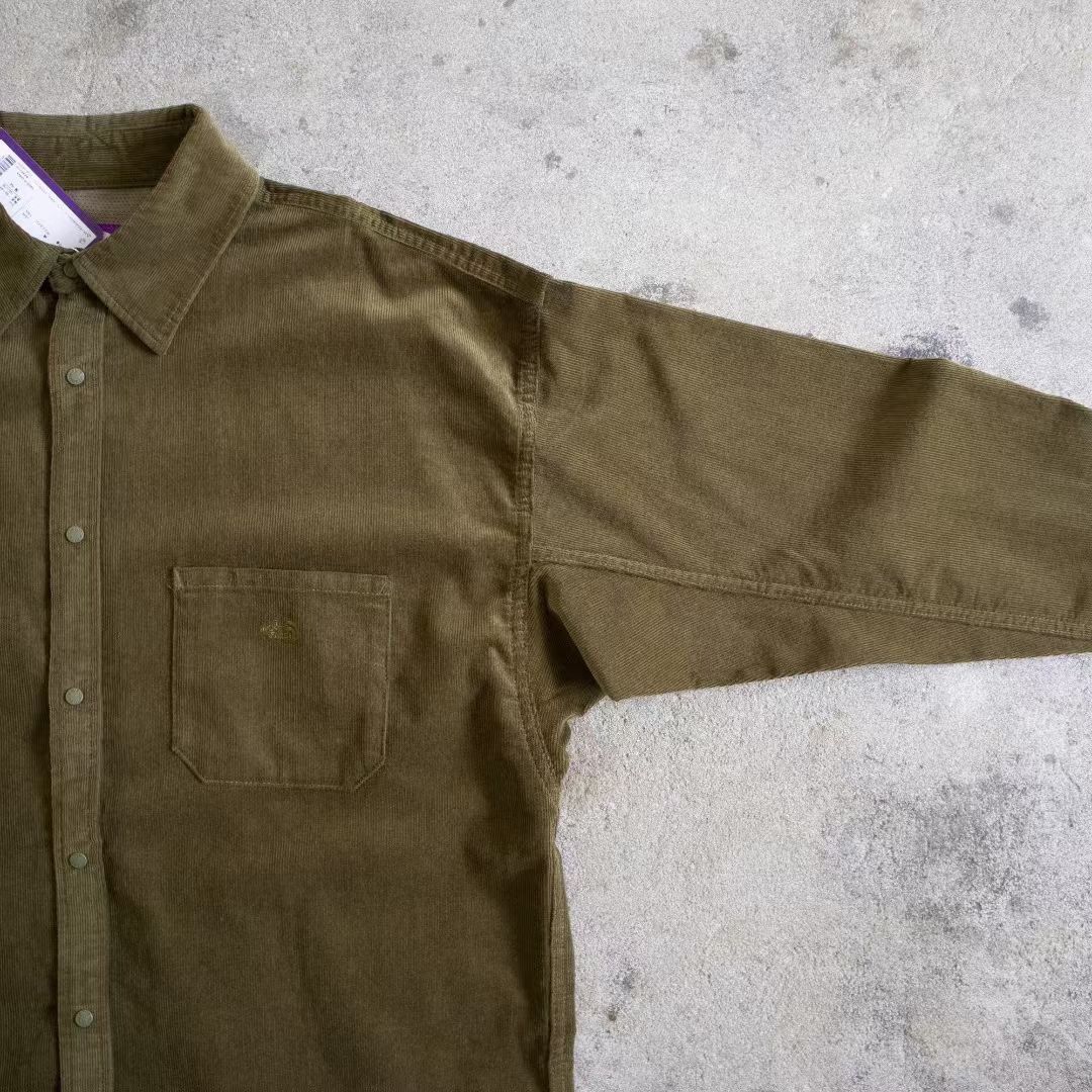 Nanamica × The North Face Purple Label Organic Cotton Corduroy Big Shirt Size US L / EU 52-54 / 3 - 9 Thumbnail