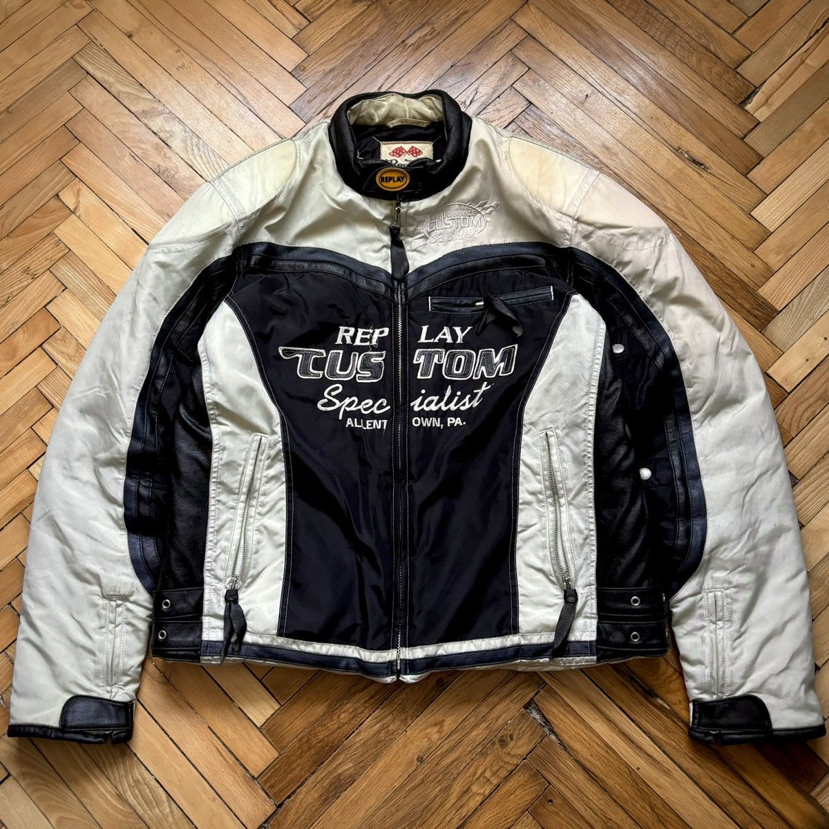 Replay × Vintage Vintage 90s Replay Racing Motor Jacket Y2K | Grailed