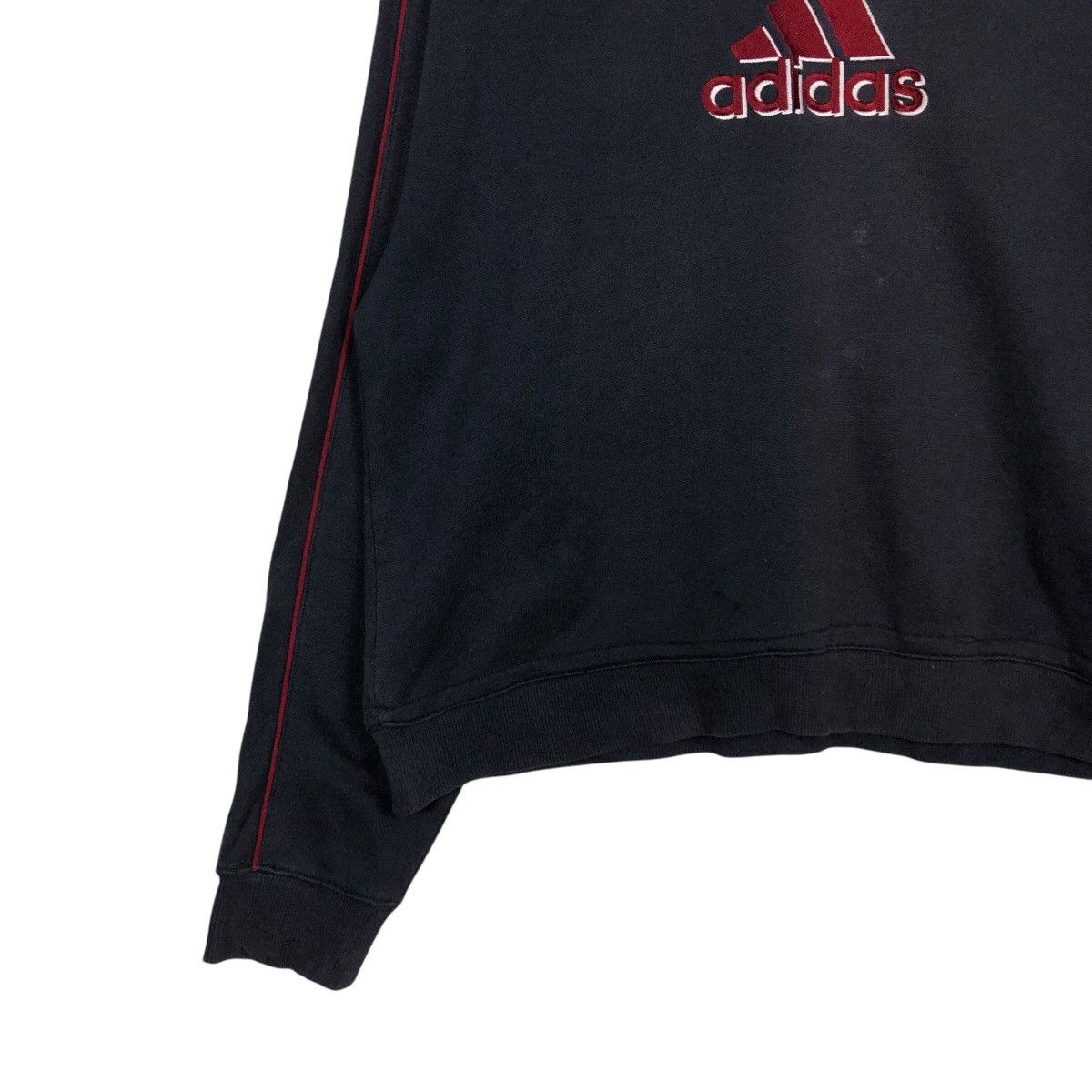 Adidas 📌Vintage Adidas Sweatshirt Big Logo Design Size US L / EU 52-54 / 3 - 5 Thumbnail