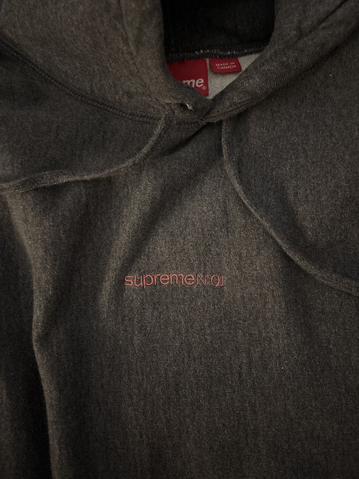 Supreme Supreme Number One Hoodie Size US M / EU 48-50 / 2 - 2 Thumbnail