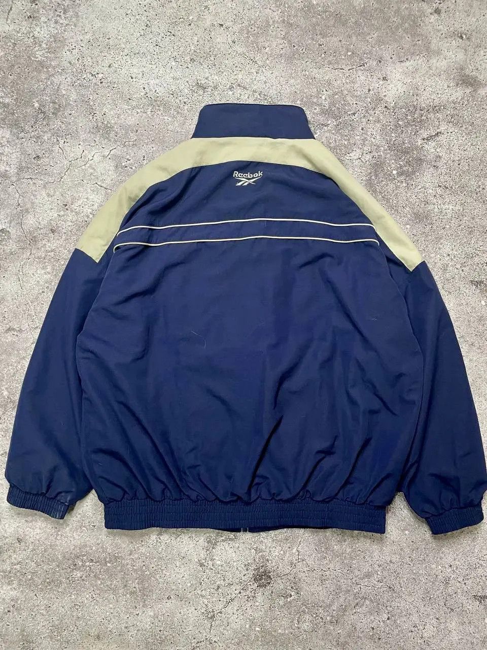 Reebok Vintage Reebok Mens Size L Full Zip Lined Windbreaker Size US L / EU 52-54 / 3 - 2 Thumbnail