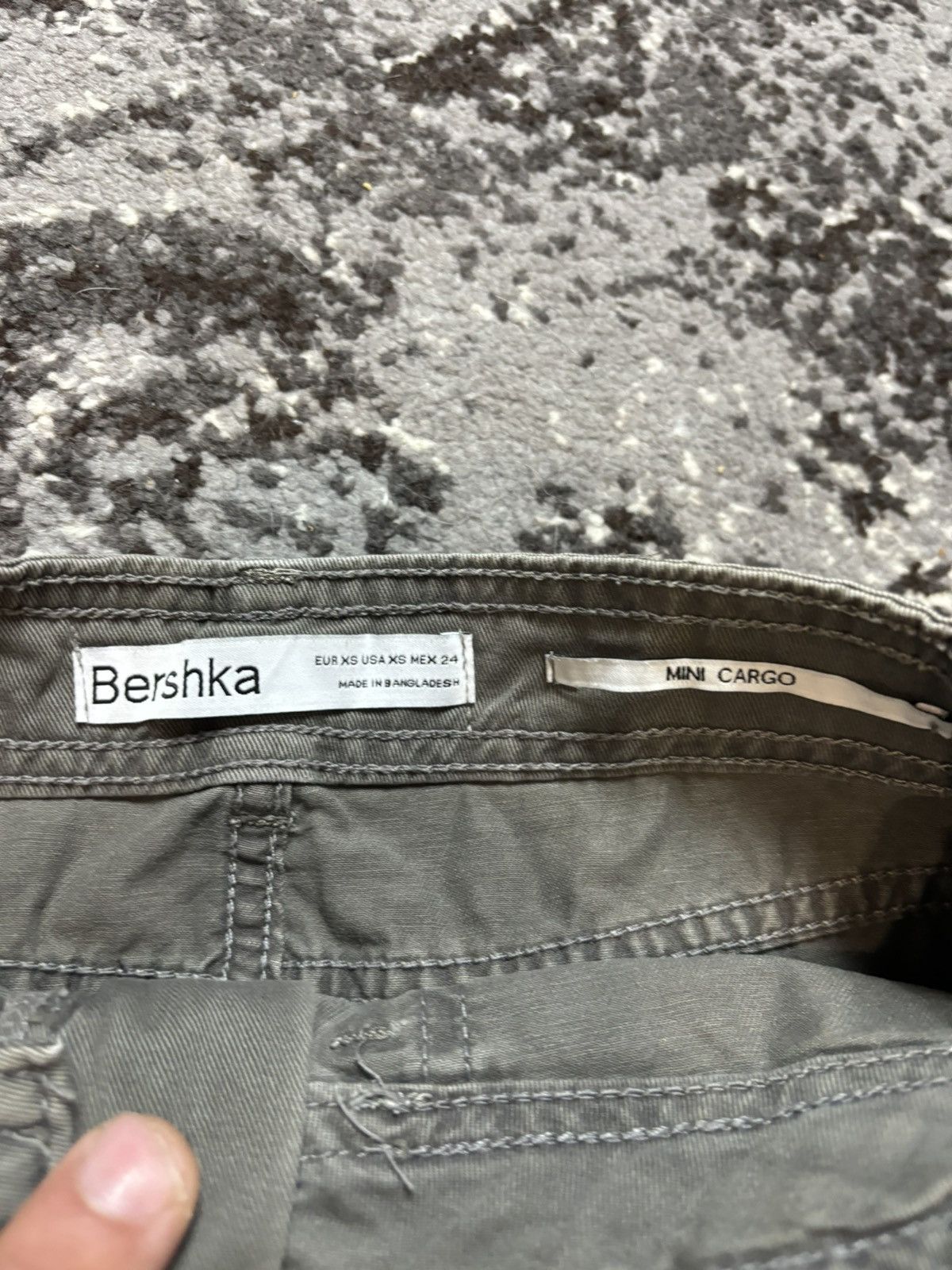 Japanese Brand × Vintage Vintage Bershka mini denim cargo skirt y2k style Size 24" / US 00 / IT 34 - 5 Thumbnail