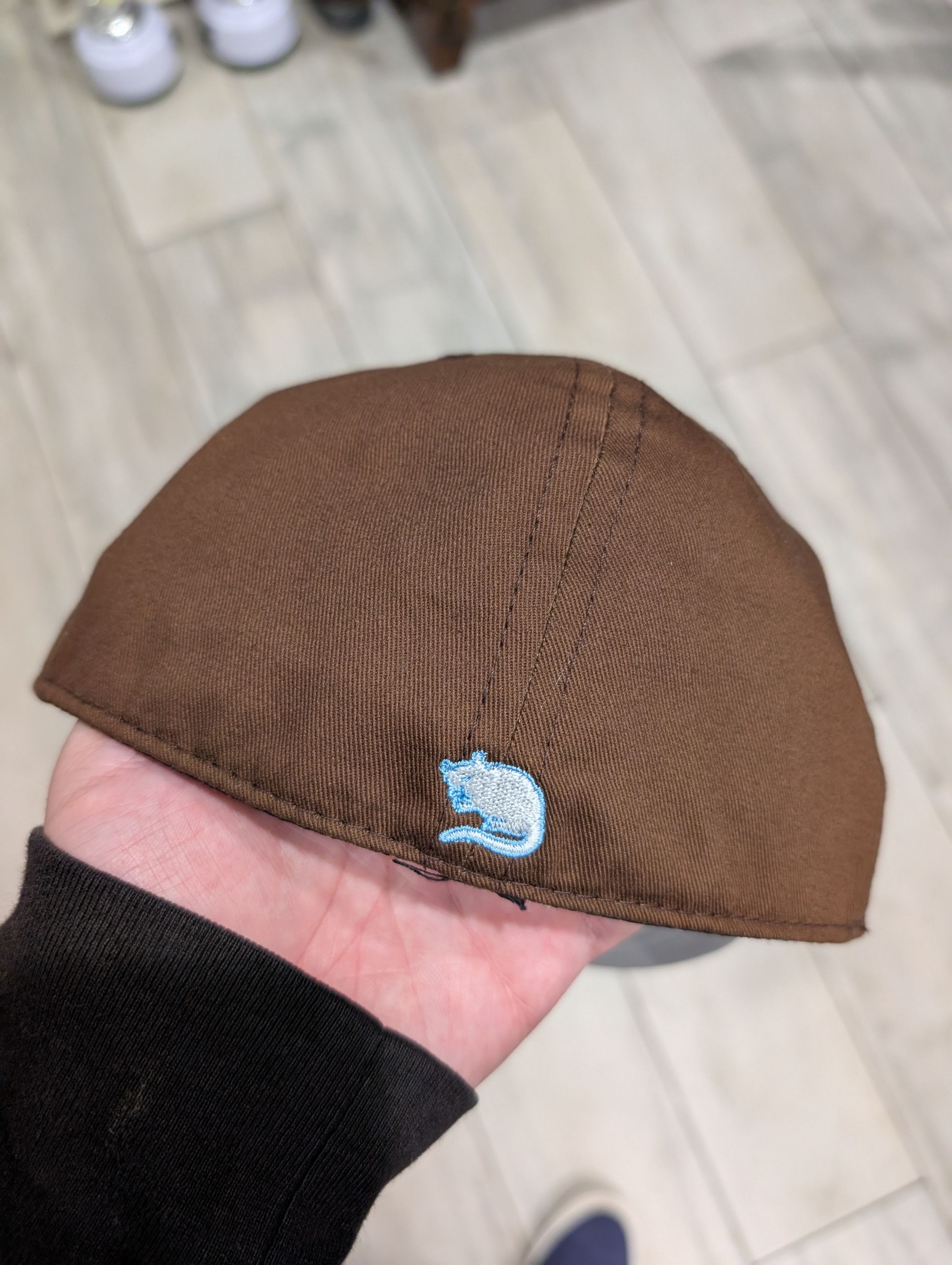 Stray Rats Stray Rats Arc logo brown fitted hat - 7 1/8 Size ONE SIZE - 3 Thumbnail