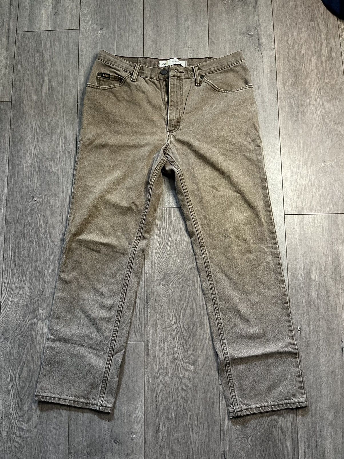Lee × Vintage 34 x 30 Vintage Lee Denim Jeans Size US 34 / EU 50 - 1 Thumbnail