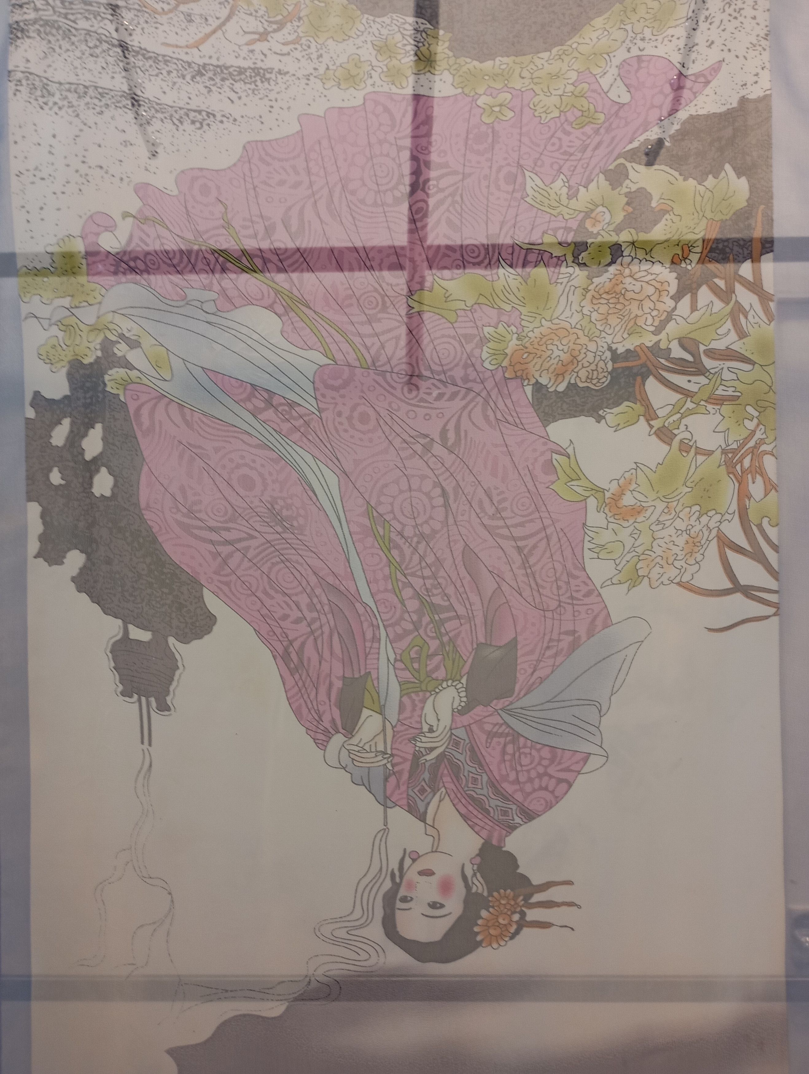Japanese Brand Japanese Geisha Scarves Scarf Size ONE SIZE - 3 Thumbnail