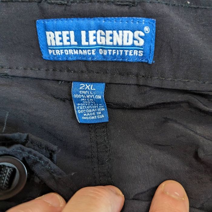 Reel Legends Mens Bonefish UPF 30 Quick Dry Cargo Shorts
