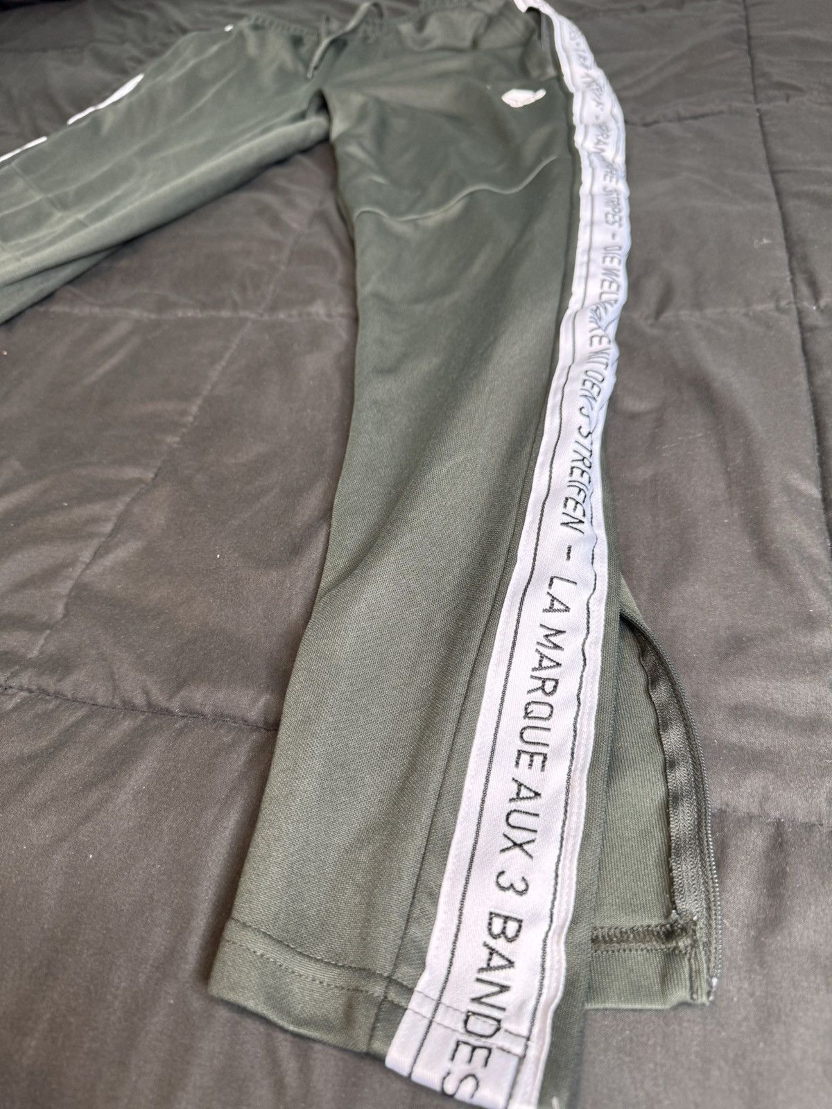 Adidas Adidas Tiro 19 Training Pants “Olive Green/White” Size US 30 / EU 46 - 4 Thumbnail