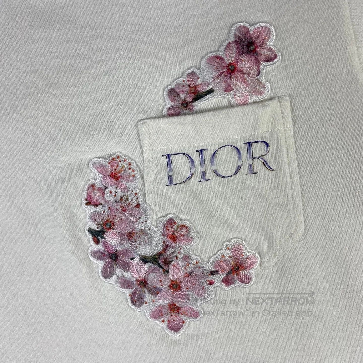 Dior dior white short sleeve shirt with print. Size US L / EU 52-54 / 3 - 3 Thumbnail
