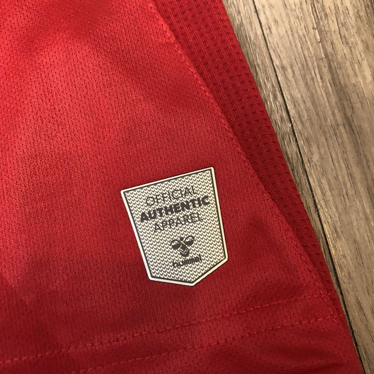 Hummel Denmark World Cup 2018 home shirt #10 Eriksen Size US S / EU 44-46 / 1 - 8 Thumbnail