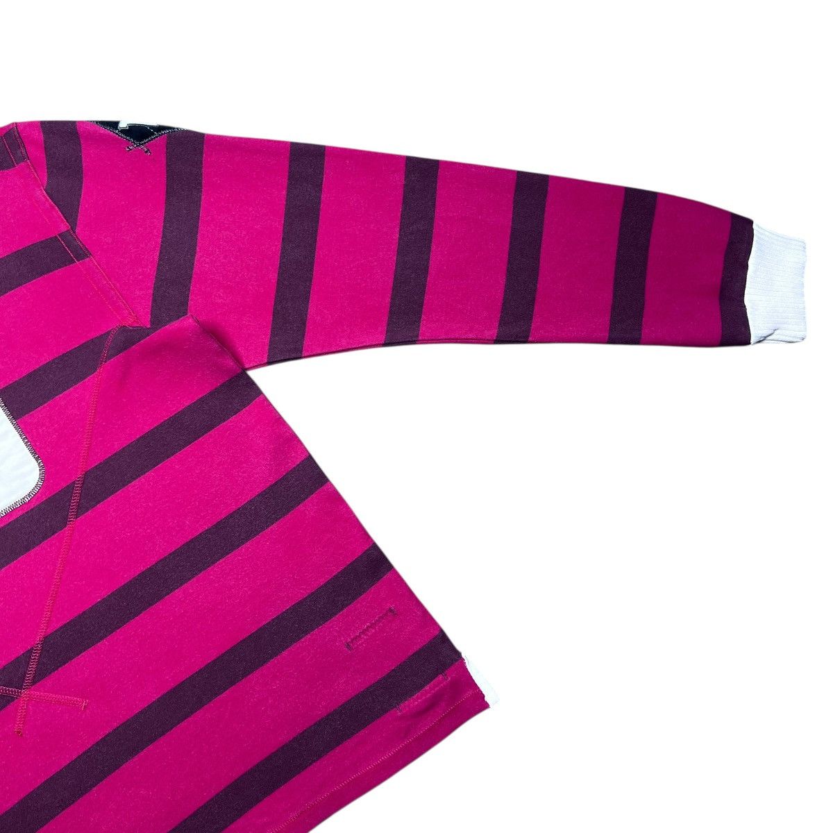 Adidas Vtg 2010 Adidas Striped Number 16 Rugby Long Sleeve Shirt Size US L / EU 52-54 / 3 - 12 Thumbnail