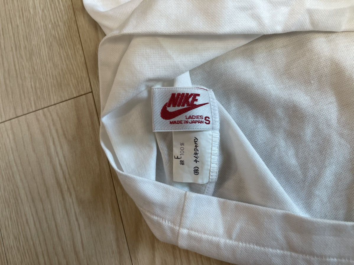 Nike Nike Blue Tag Japan Edition 80’s Vintage Polo Pique T-shirt Size S / US 4 / IT 40 - 5 Thumbnail