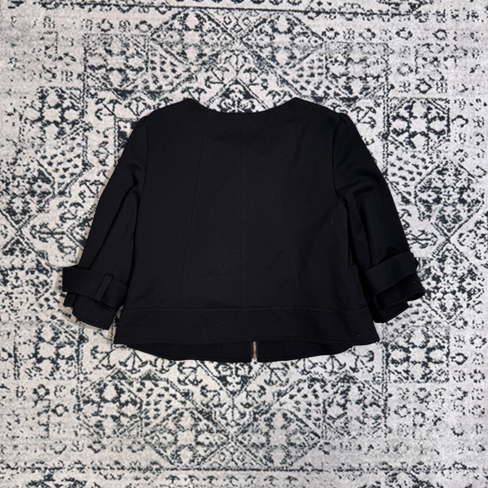 Vintage Vintage 90s Y2k Sandro Women's Black Viscose Blazer Size L Size US L / EU 52-54 / 3 - 7 Thumbnail