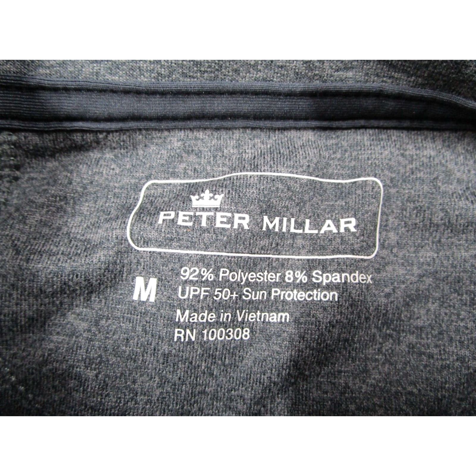 Peter Millar Peter Millar Jacket Medium Gray Perth 1/4 Zip USGA Golf Olympic Club UPF Women Size M / US 6-8 / IT 42-44 - 3 Thumbnail