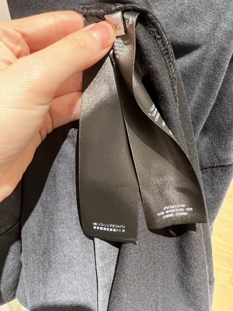 Balenciaga Balenciaga Washed Grey Two-Piece Hoodie Size US XS / EU 42 / 0 - 7 Thumbnail