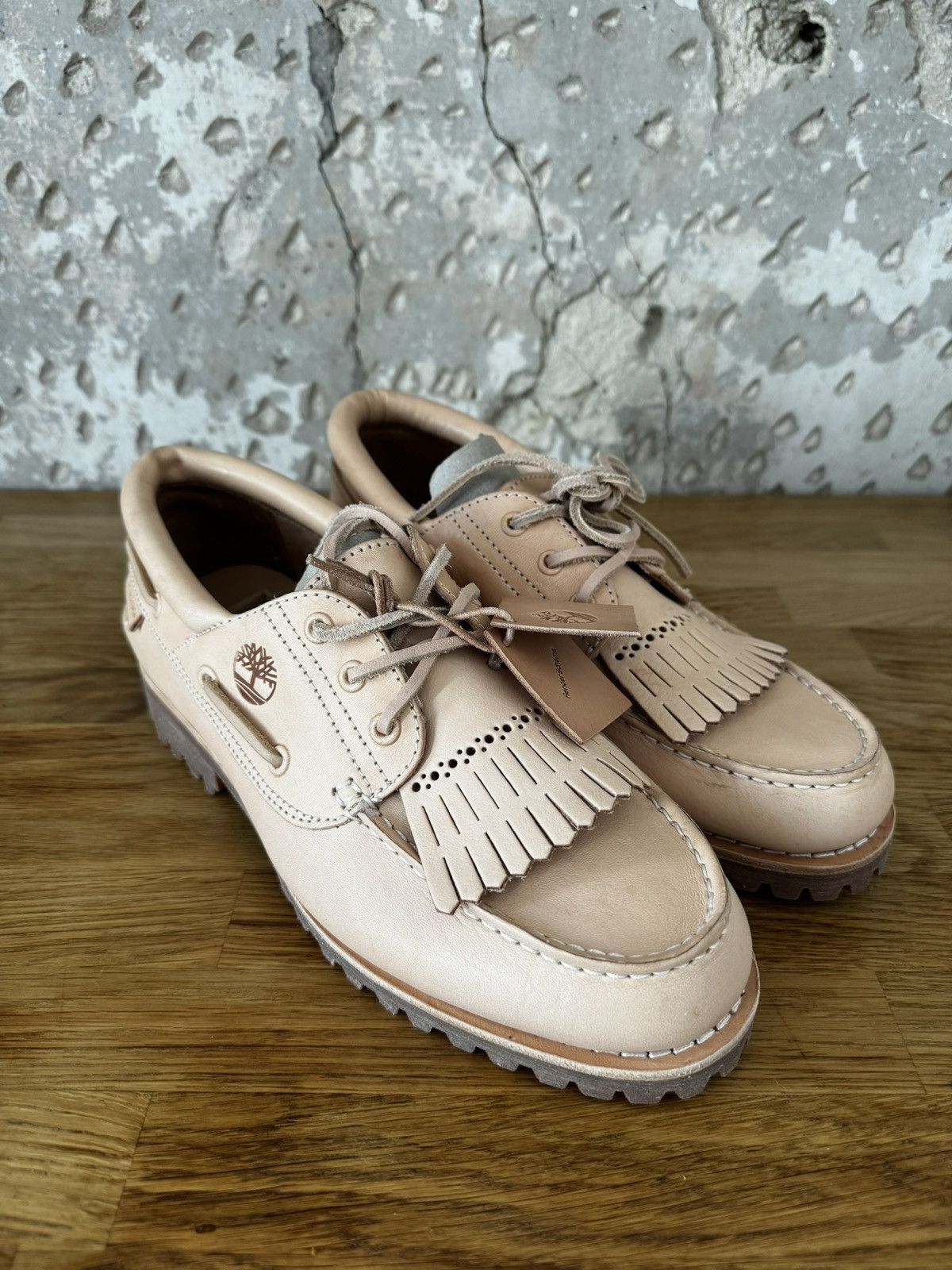 HenderScheme × Timberland AuthenticBoat Timberland Authentic Boat Shoe Hender Scheme Medium Brown (Wide