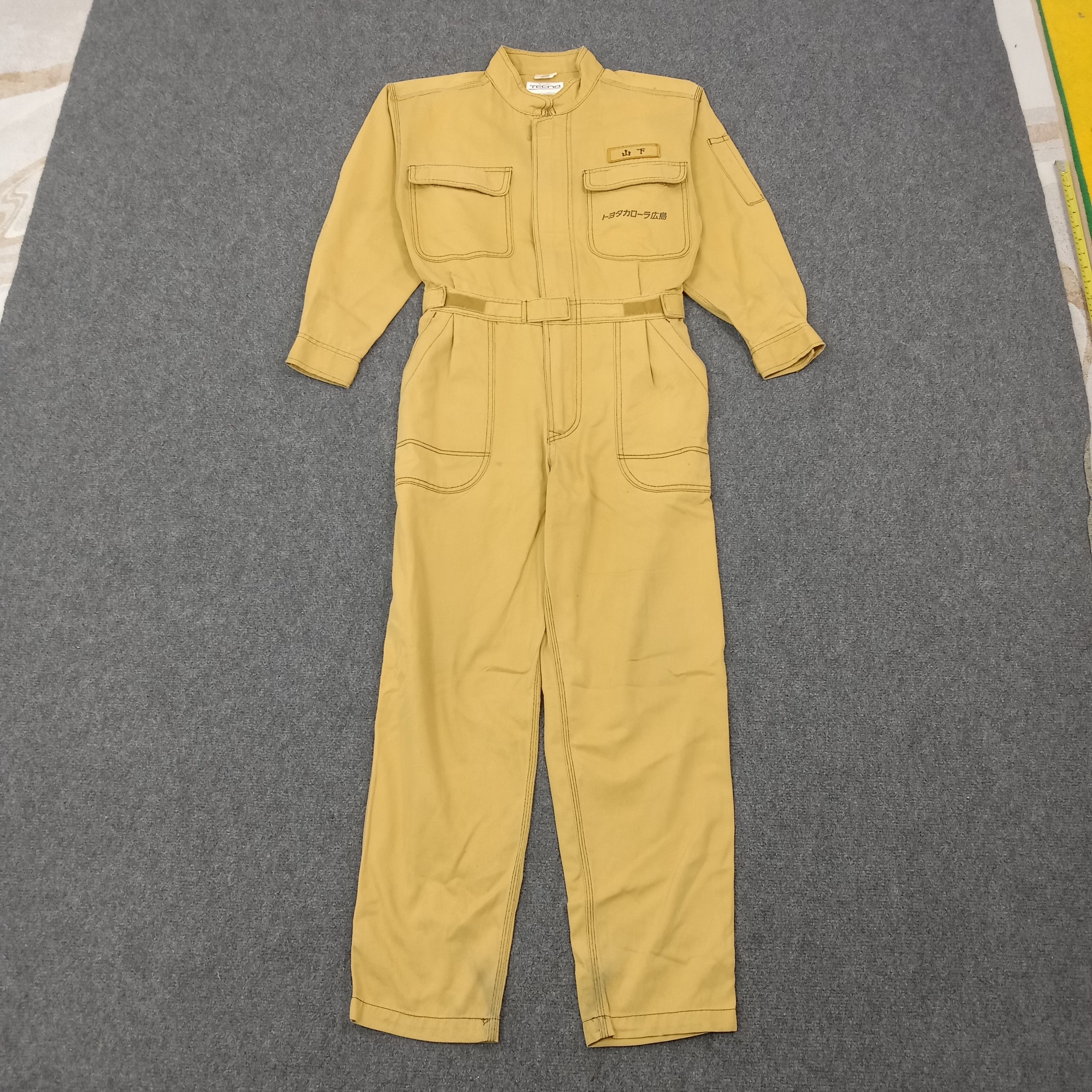 Japanese Brand Toyota Tecno Jpanese Racing Coverall Jacket C263N28 Size US S / EU 44-46 / 1 - 6 Thumbnail
