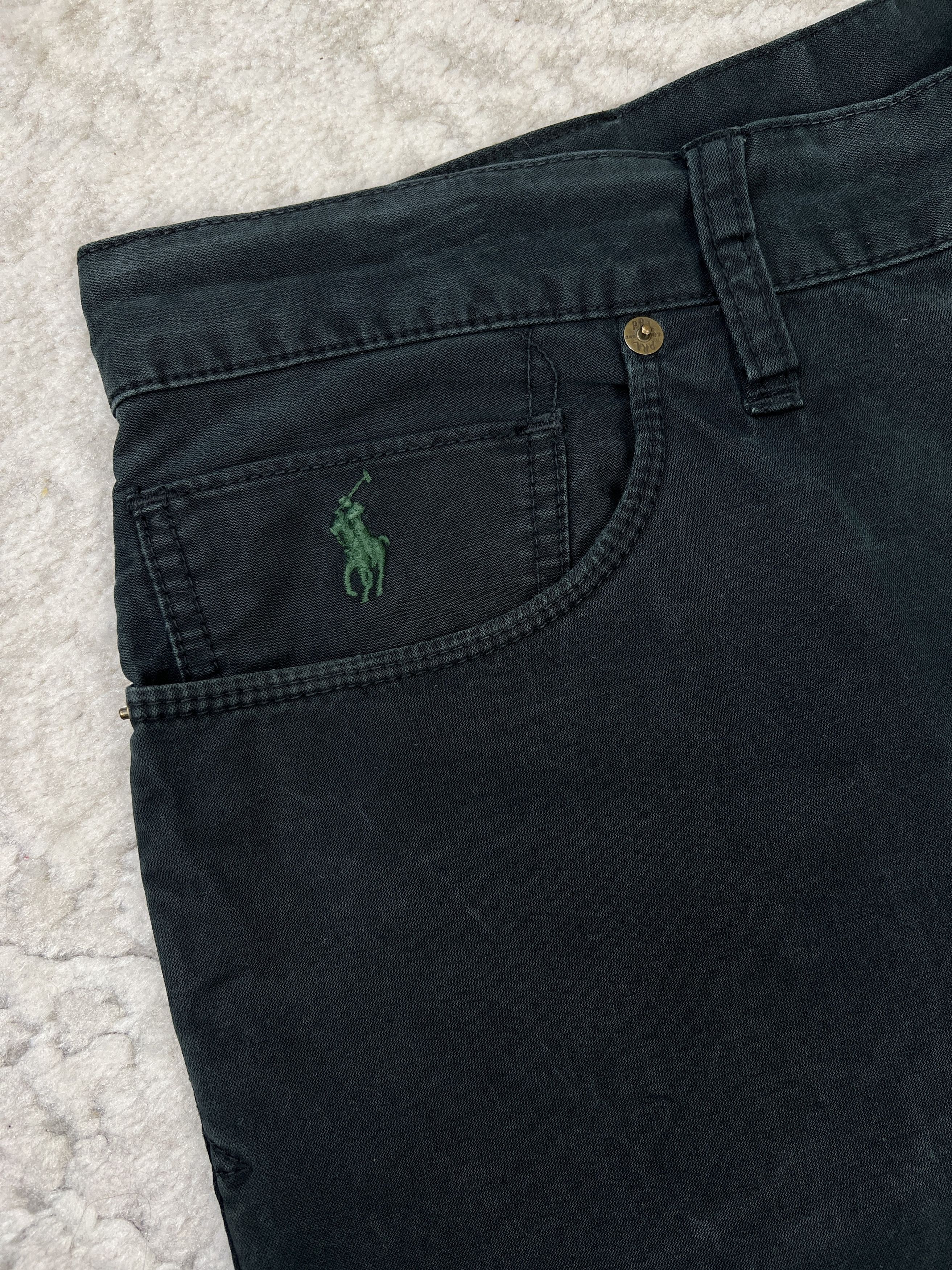 Polo Ralph Lauren Polo Ralph Lauren Pants Trousers Dark Green Washed Effect Size US 36 / EU 52 - 3 Thumbnail