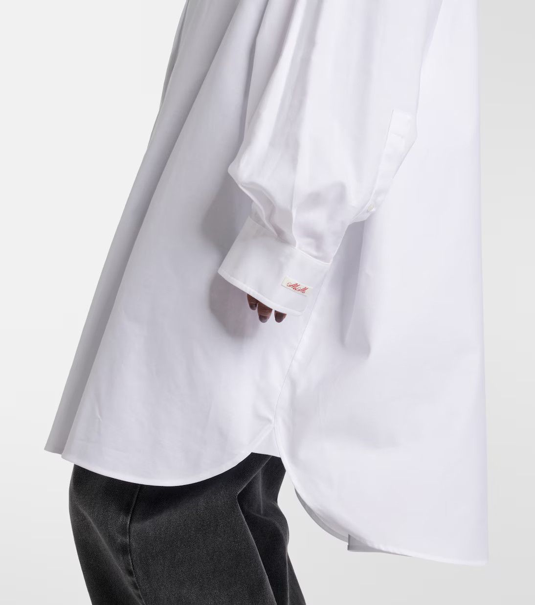 Maison Margiela o1y0625 Long Shirt in White Size XS / US 0-2 / IT 36-38 - 3 Thumbnail