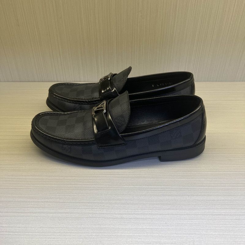 Louis Vuitton Louis Vuitton Major Black Casual Loafers for Men 0079 Size US 8.5 / EU 41-42 - 1 Thumbnail