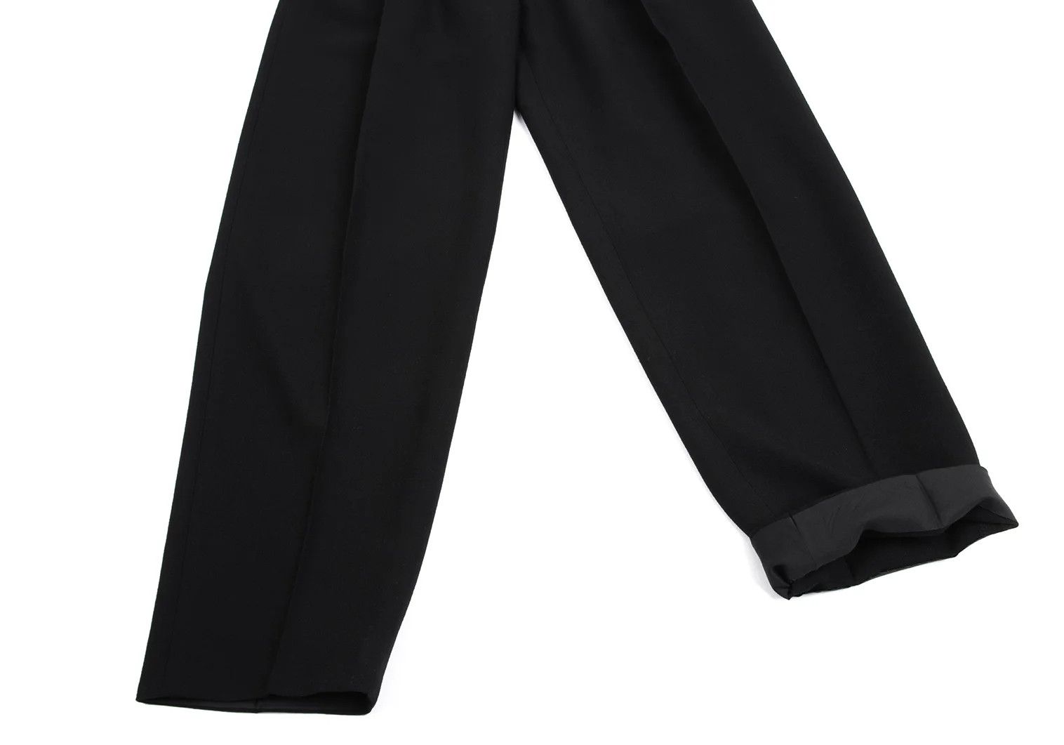 Yohji Yamamoto Yohji Yamamoto Wool Back Belt Tapered Pants Size US 38 / EU 54 - 10 Thumbnail