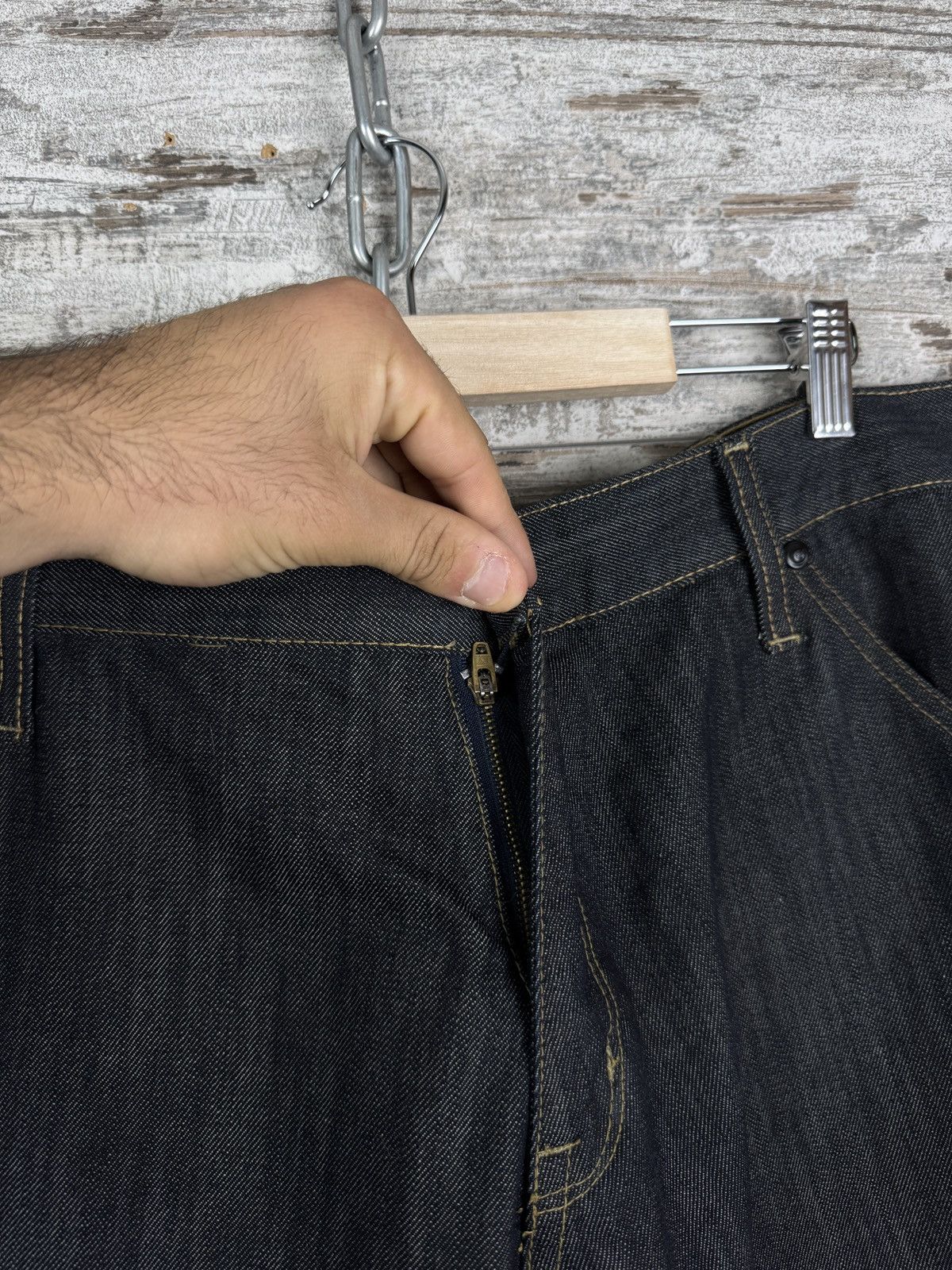 G-Star × Vintage Mens Vintage G star raw 96 jeans denim pants heritage embro Size US 36 / EU 52 - 8 Thumbnail