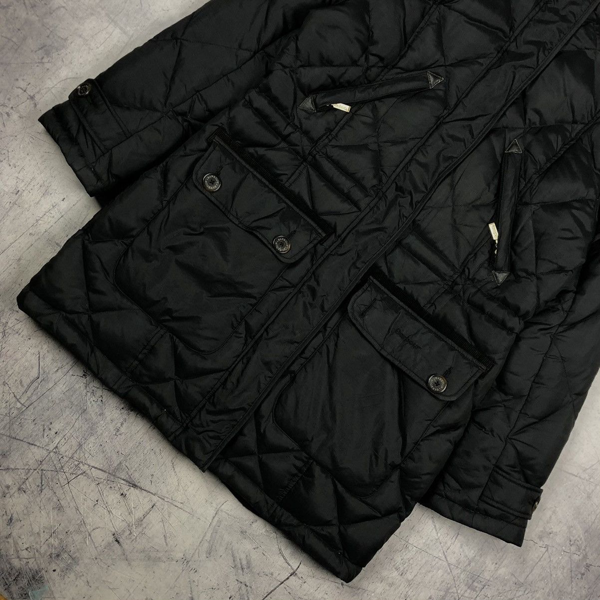 Barbour Vintage Barbour Bowfell Natural Down Quilted Parka hunter Size M / US 6-8 / IT 42-44 - 6 Thumbnail