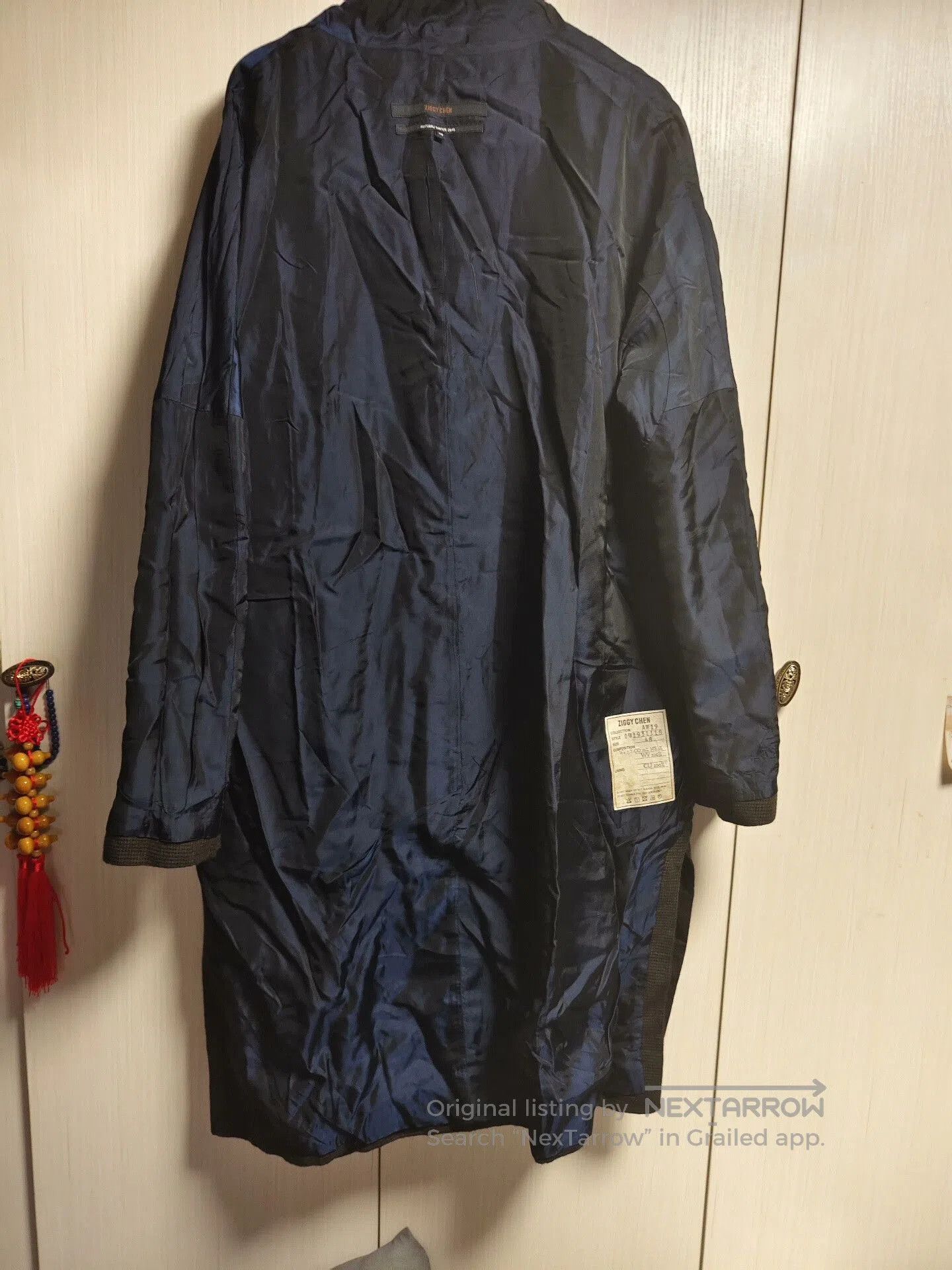 Ziggy Chen Ziggy Chen 19AW Houndstooth Robe Coat. Size US M / EU 48-50 / 2 - 7 Thumbnail