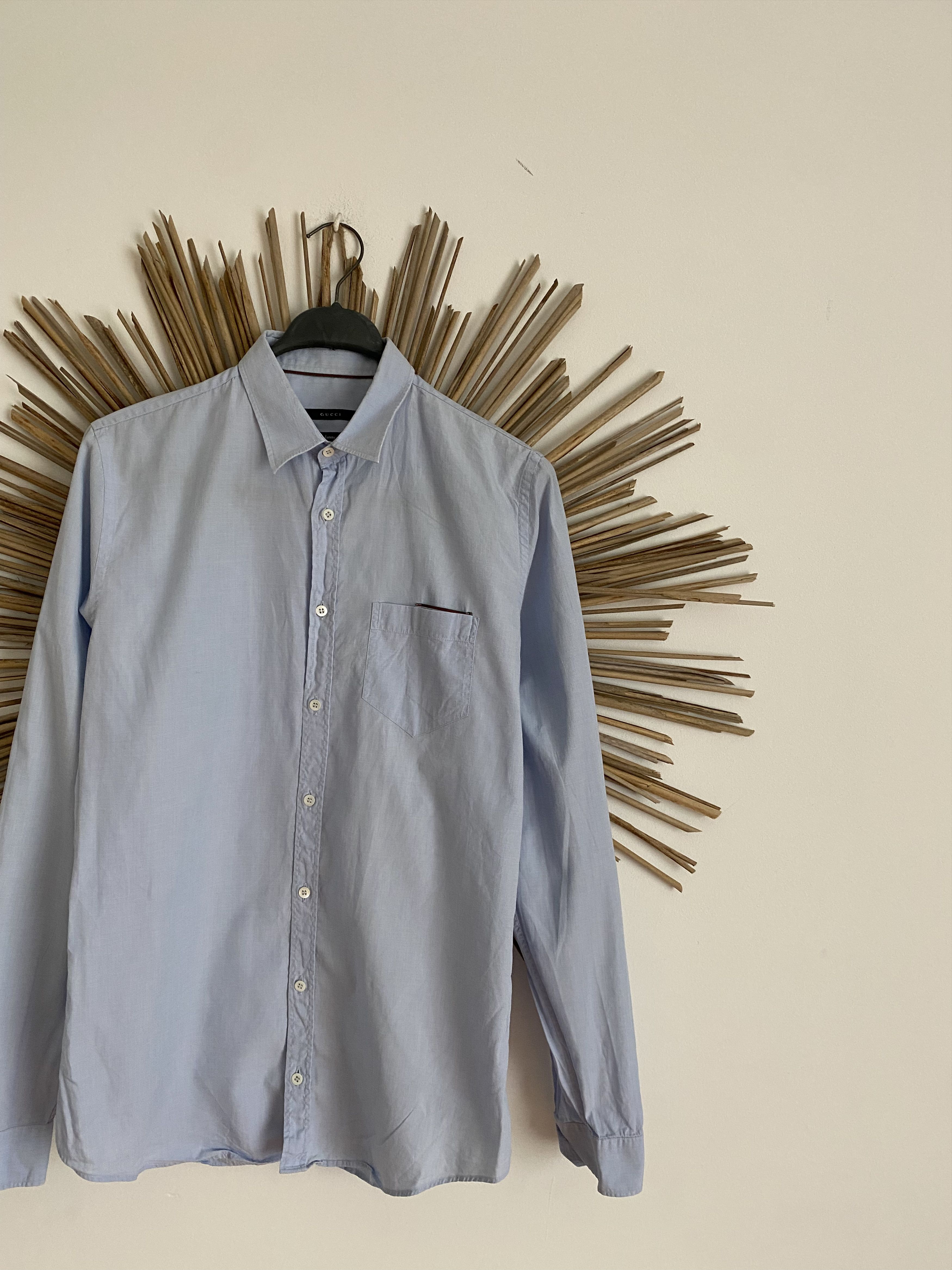 Gucci Gucci Vintage Shirt Button Up Size US S / EU 44-46 / 1 - 2 Thumbnail