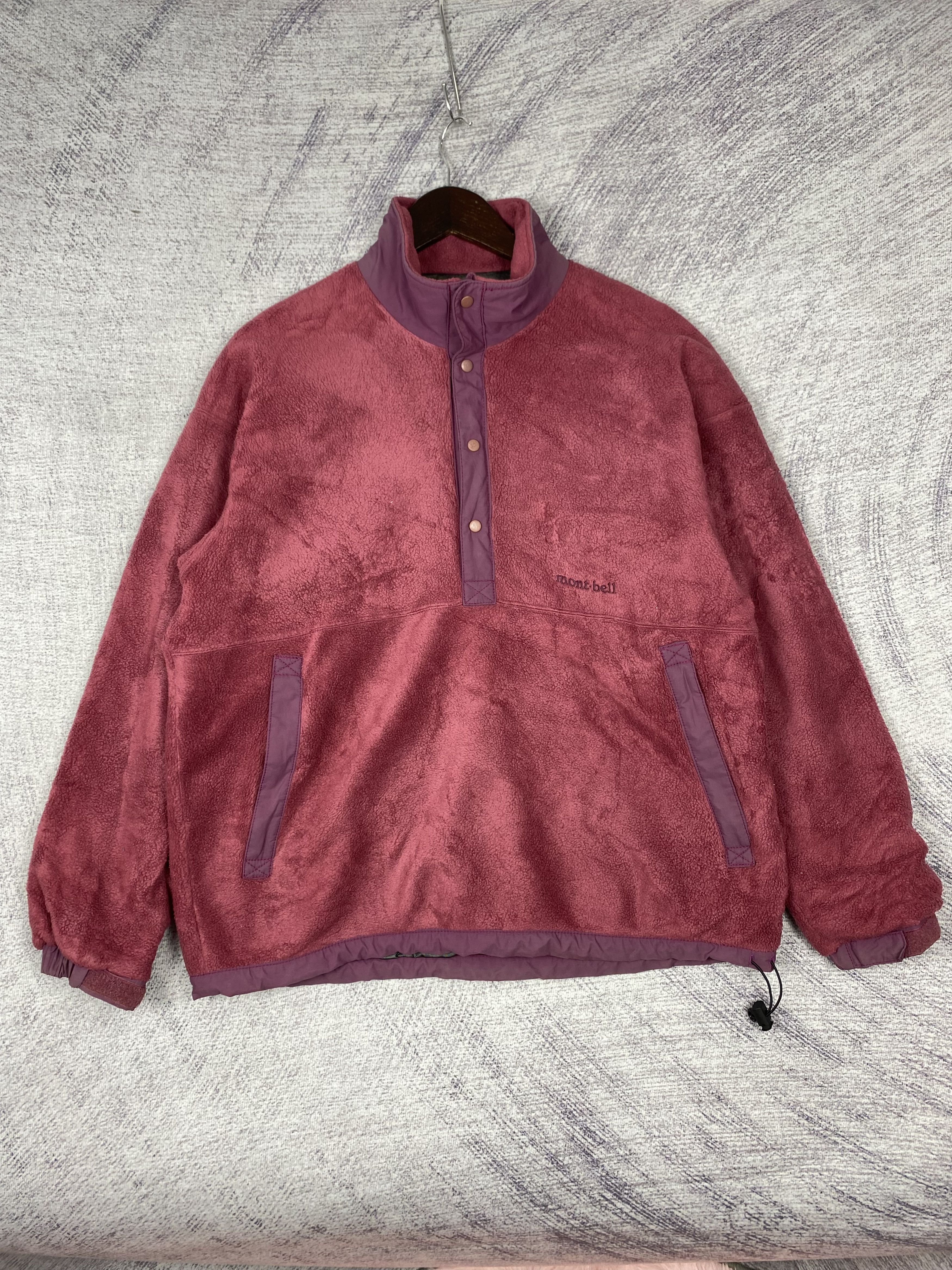 Vintage Mont-Bell x Polartec Velvet Half Button Jacket