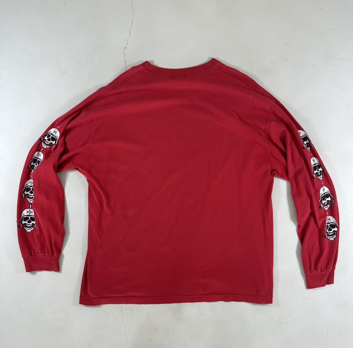 【レア】west coast choppers ロンT L ファイヤー　スカル レア】west coast choppers ロンT L ファイヤー スカル レア】west