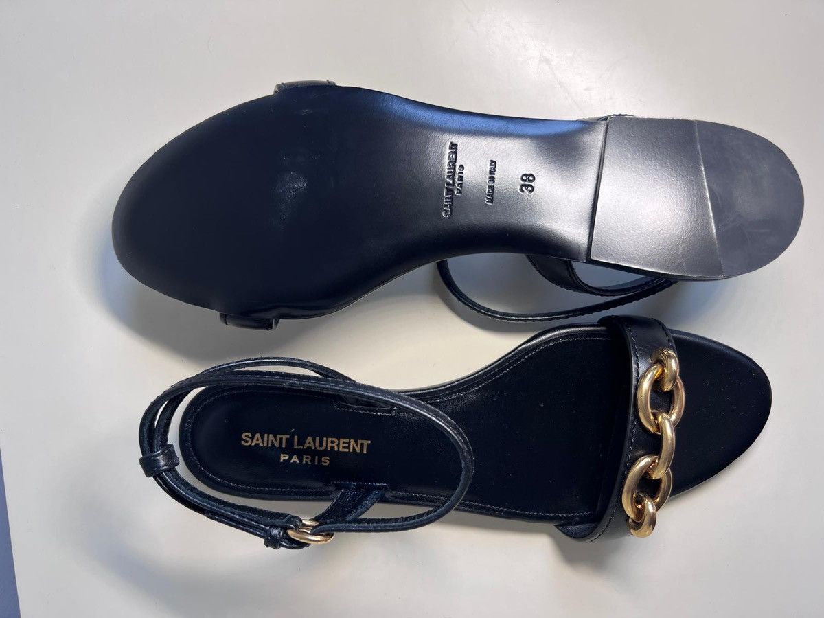 Saint Laurent Paris New Saint Laurent Maillon women flat sandals IT 38/US 8/UK 5 Size US 8 / IT 38 - 10 Thumbnail