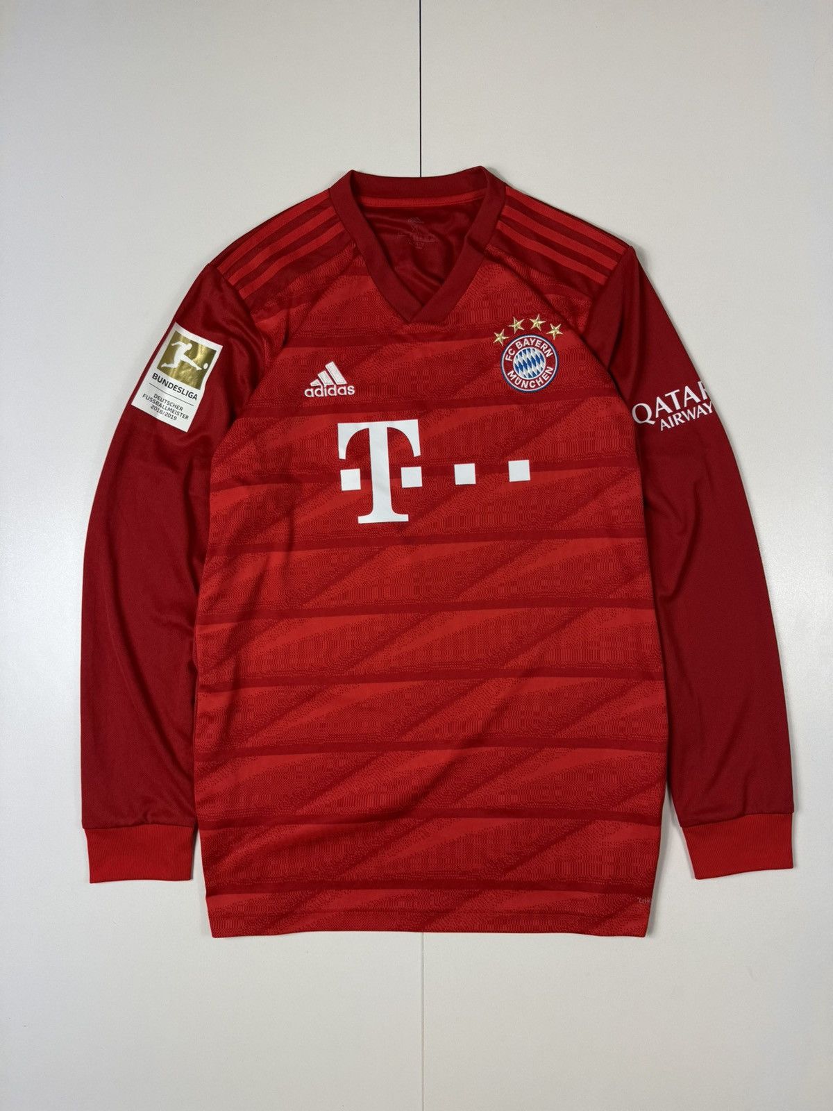 Adidas FC Bayern Munich Lewandowski #9 Long Sleeve Jersey Size US XL / EU 56 / 4 - 1 Thumbnail