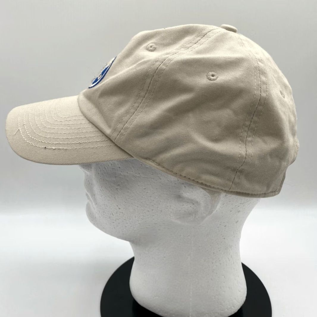 Vintage VINTAGE Duke Blue Devils Adjustable Strap Pro Player Ball Cap Khaki Mens One Size Tan Embroidered Baseball Hat Hat Adjustable Strapback Brand No Brand Size ONE SIZE - 4 Thumbnail